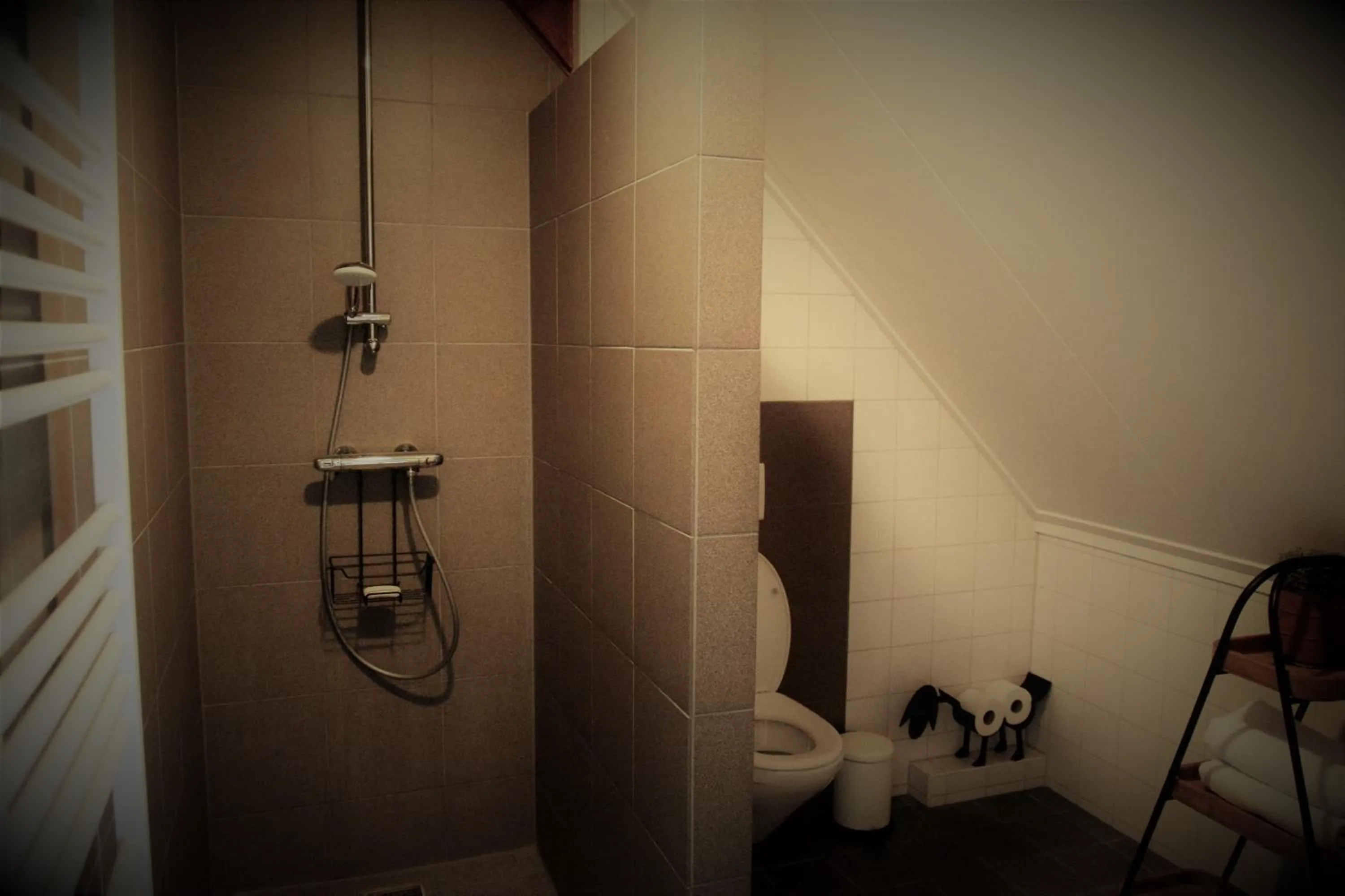 Shower in Hoeve de Mertel