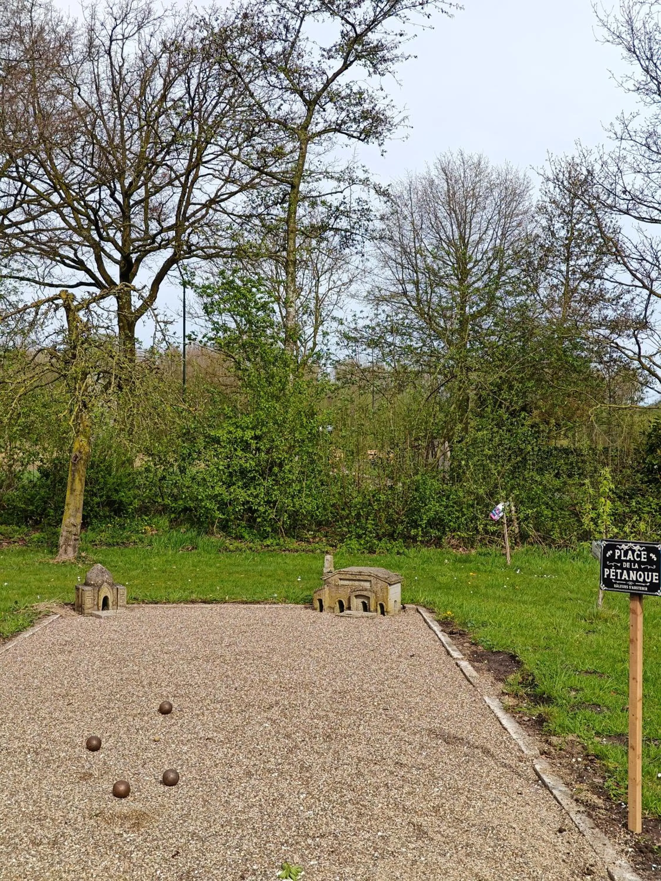 Garden view in Hoeve de Mertel
