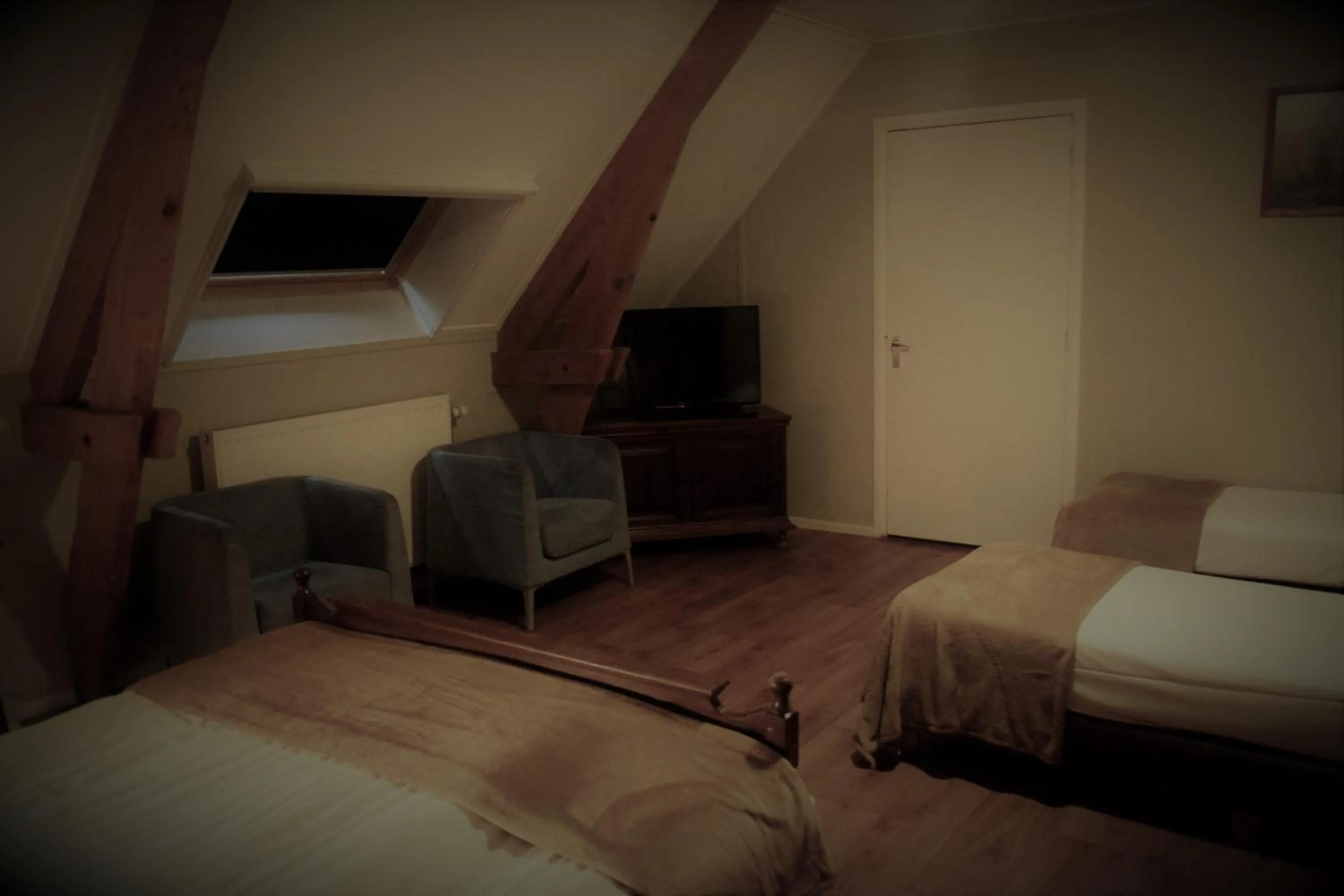 Bedroom, Bed in Hoeve de Mertel