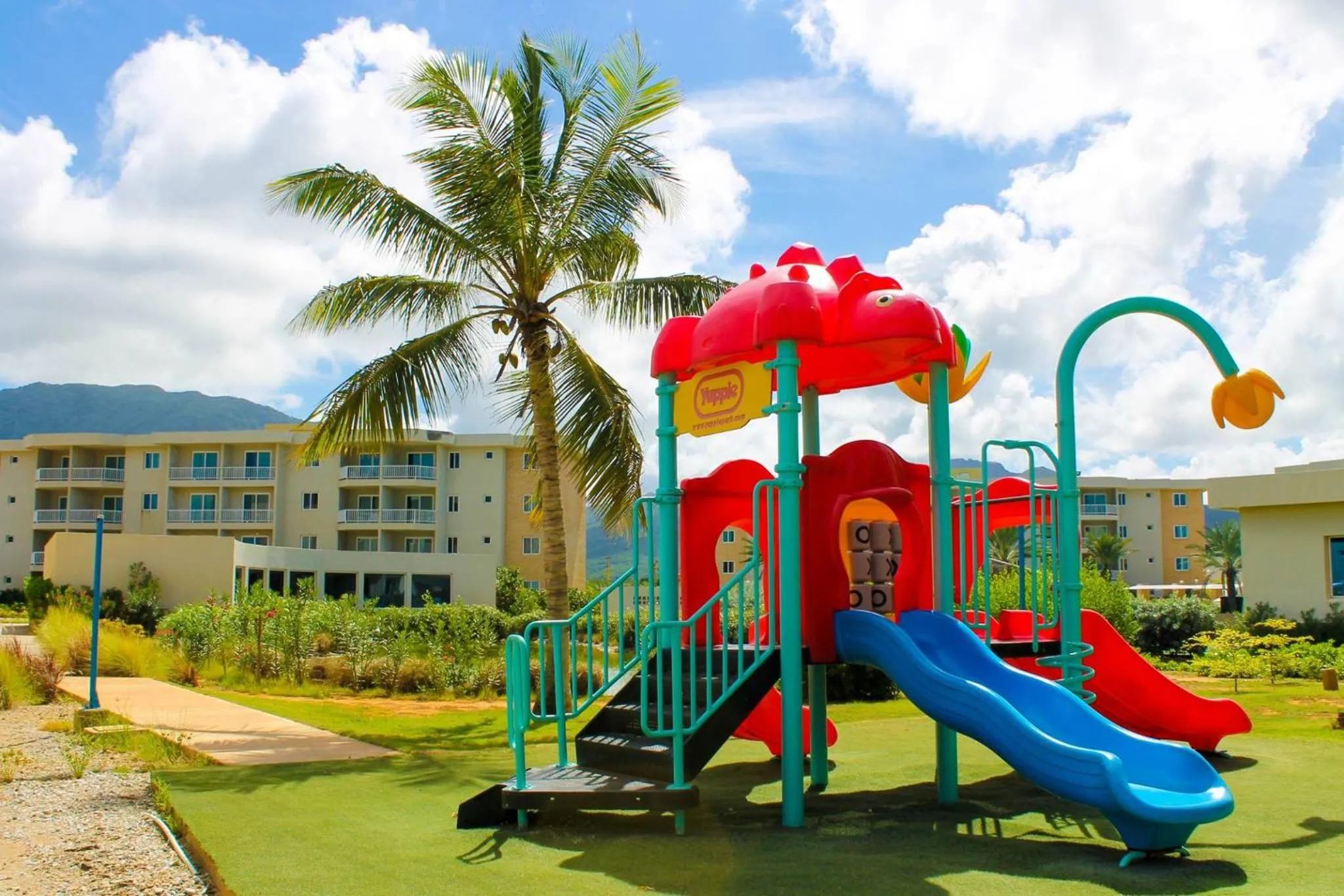 Children play ground in Club Punta Playa Hotel