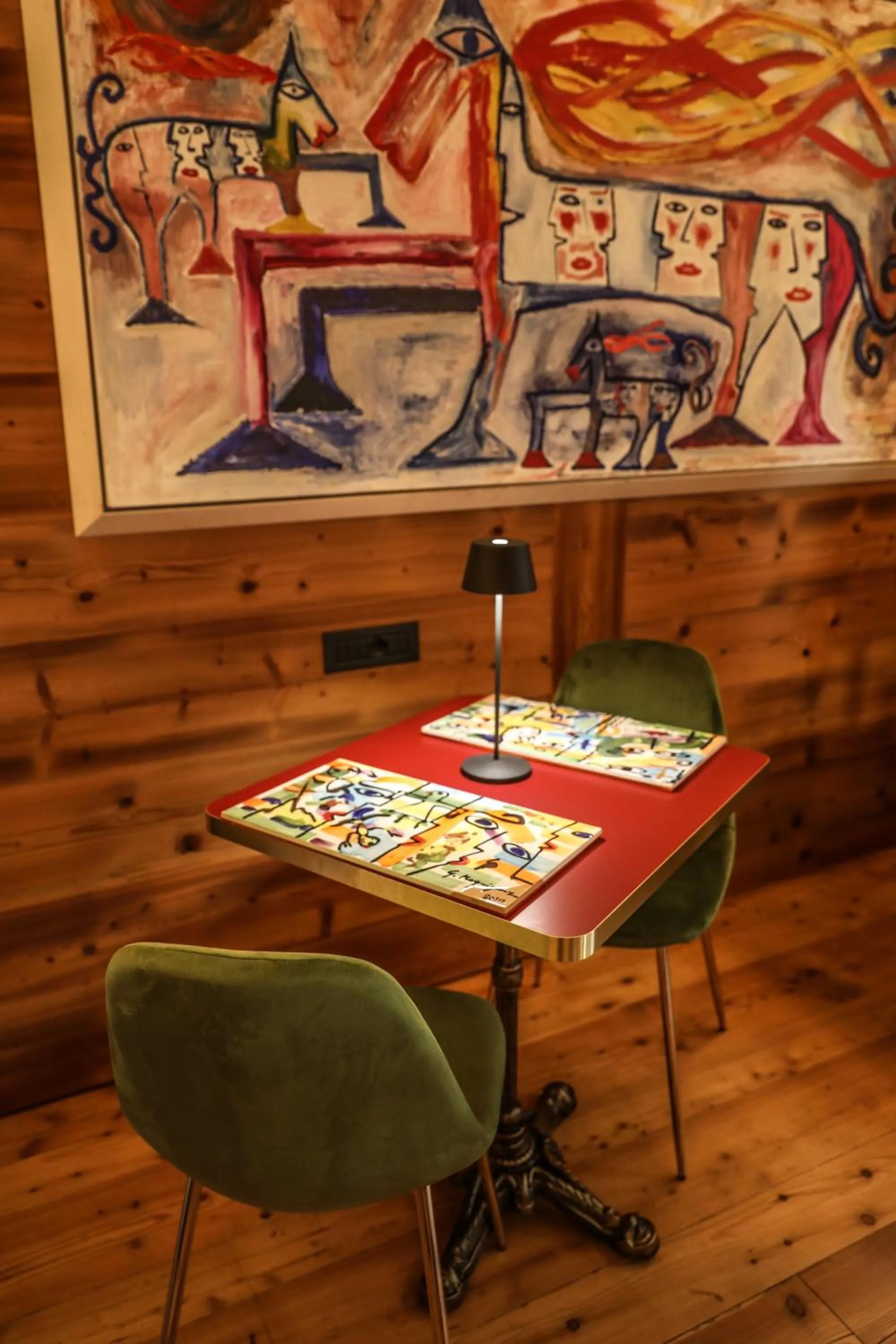 Dining area in Art Apartments Alpine Residence