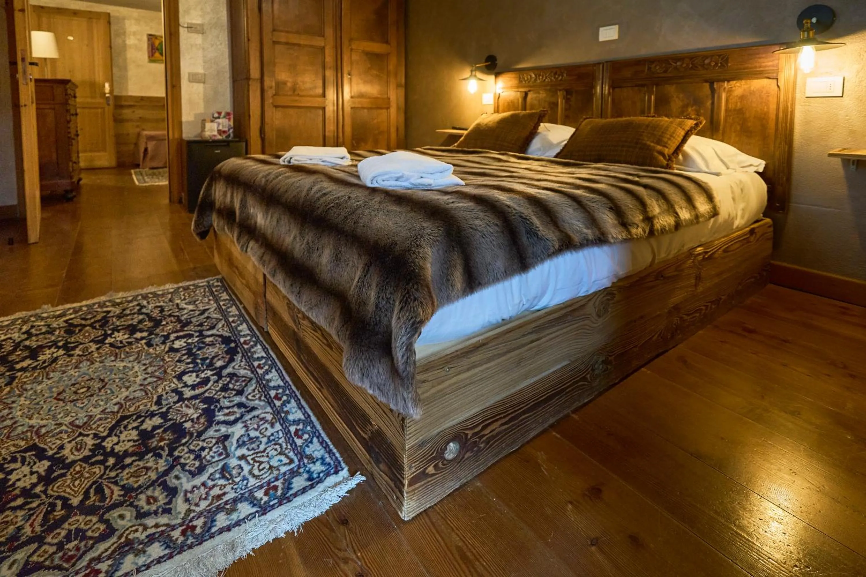 Bedroom in Art Apartments Alpine Residence