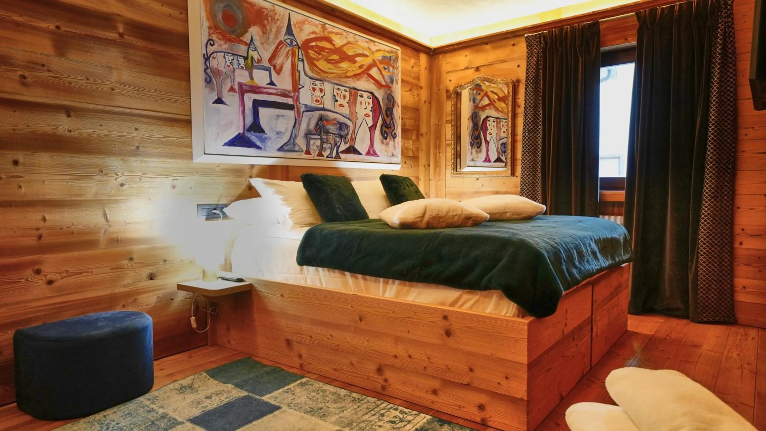 Bedroom in Art Apartments Alpine Residence