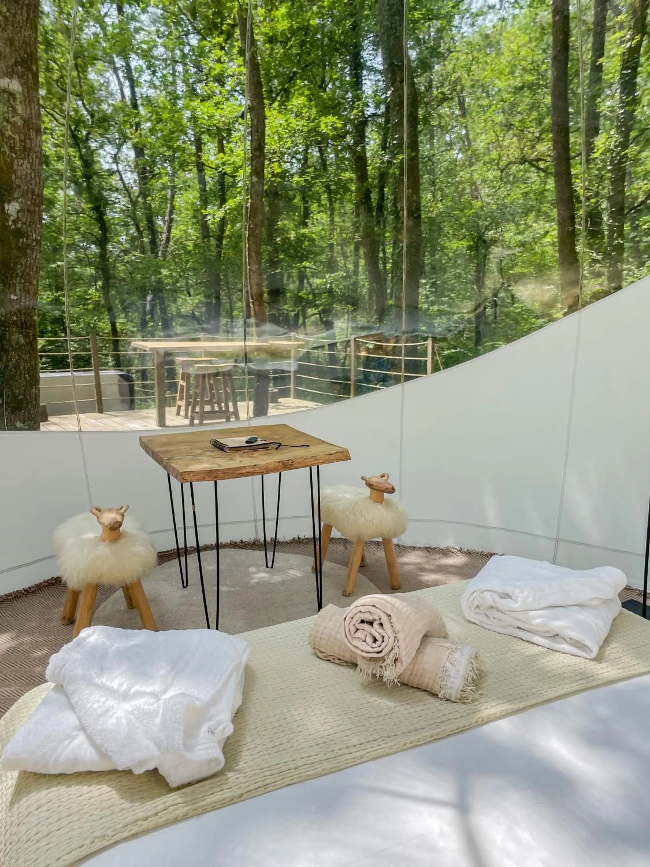 Balcony/Terrace in Les Bulles De Bordeaux