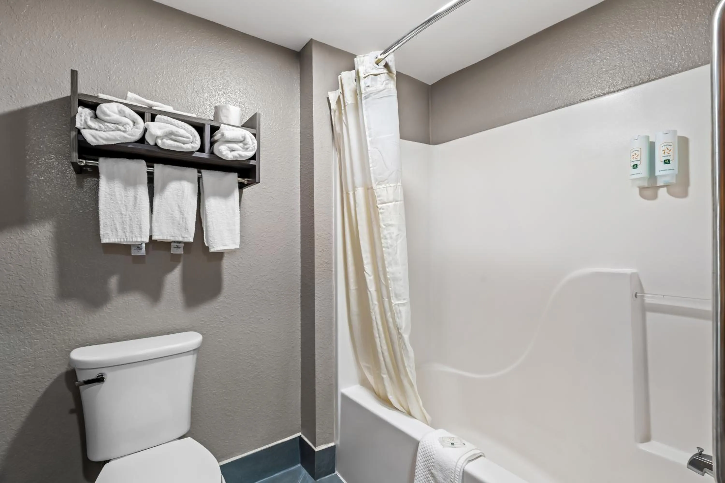 Shower in Quality Inn & Suites Biloxi - Ocean Springs
