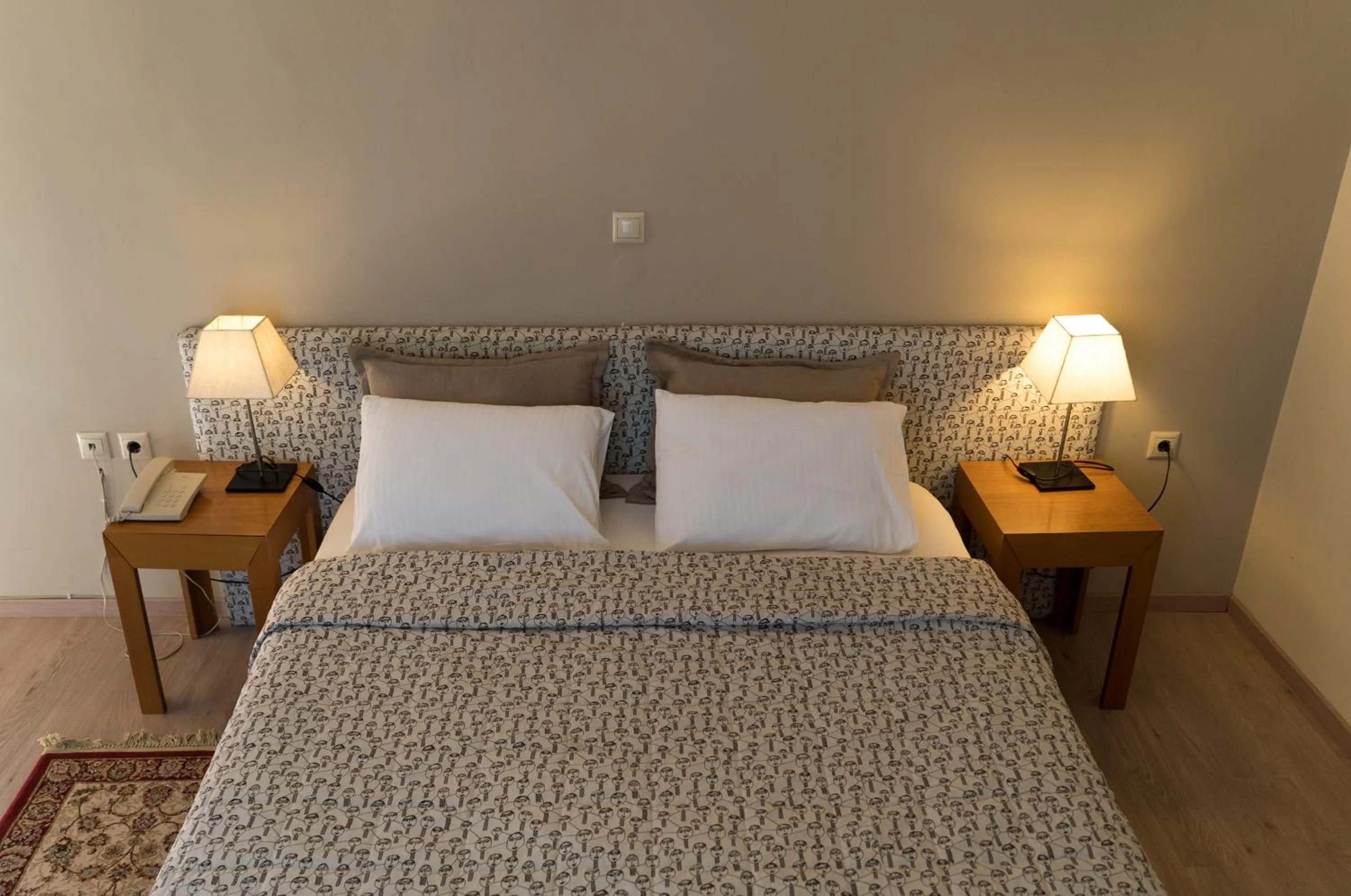 Bedroom, Bed in Aigai Hotel