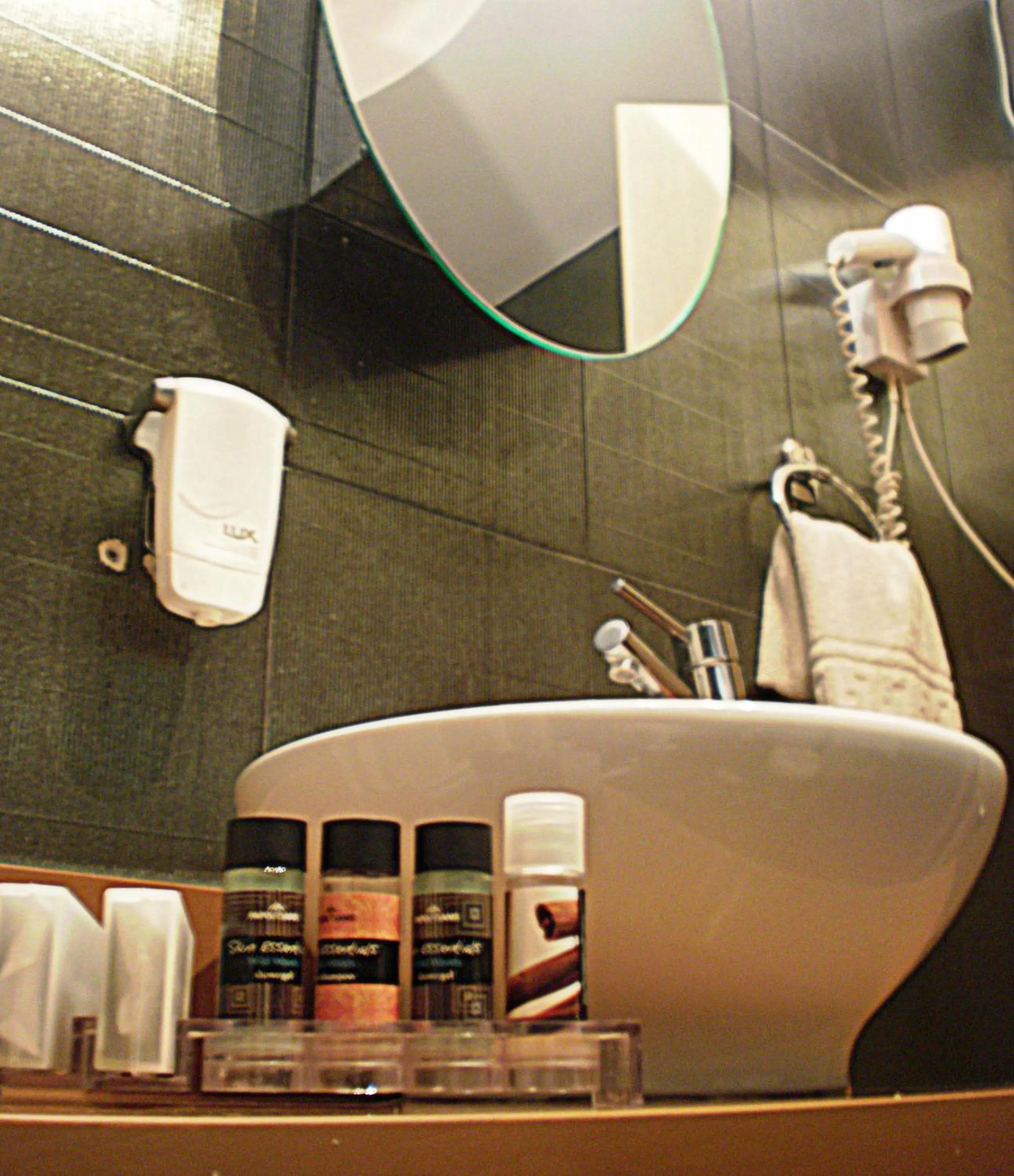 Bathroom in Aigai Hotel