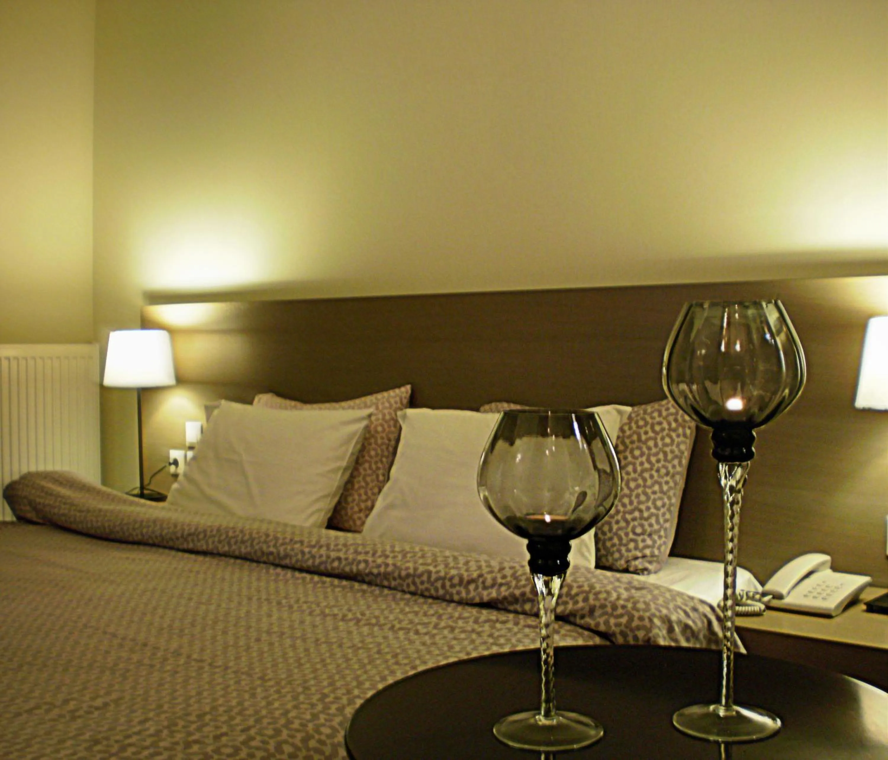 Decorative detail, Bed in Aigai Hotel