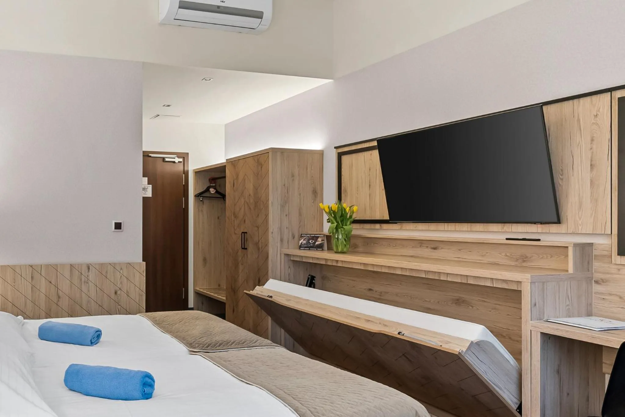 Bed in Spa & Wellness Hotel Diament Ustroń