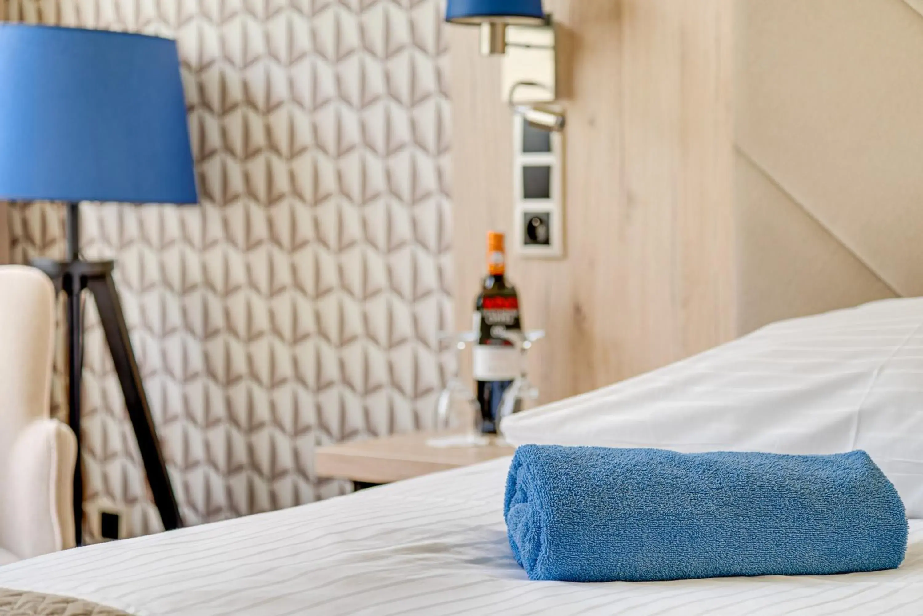 Twin Room with Mountain View in Spa & Wellness Hotel Diament Ustroń Twin Room with Mountain View in Spa & Wellness Hotel Diament Ustroń