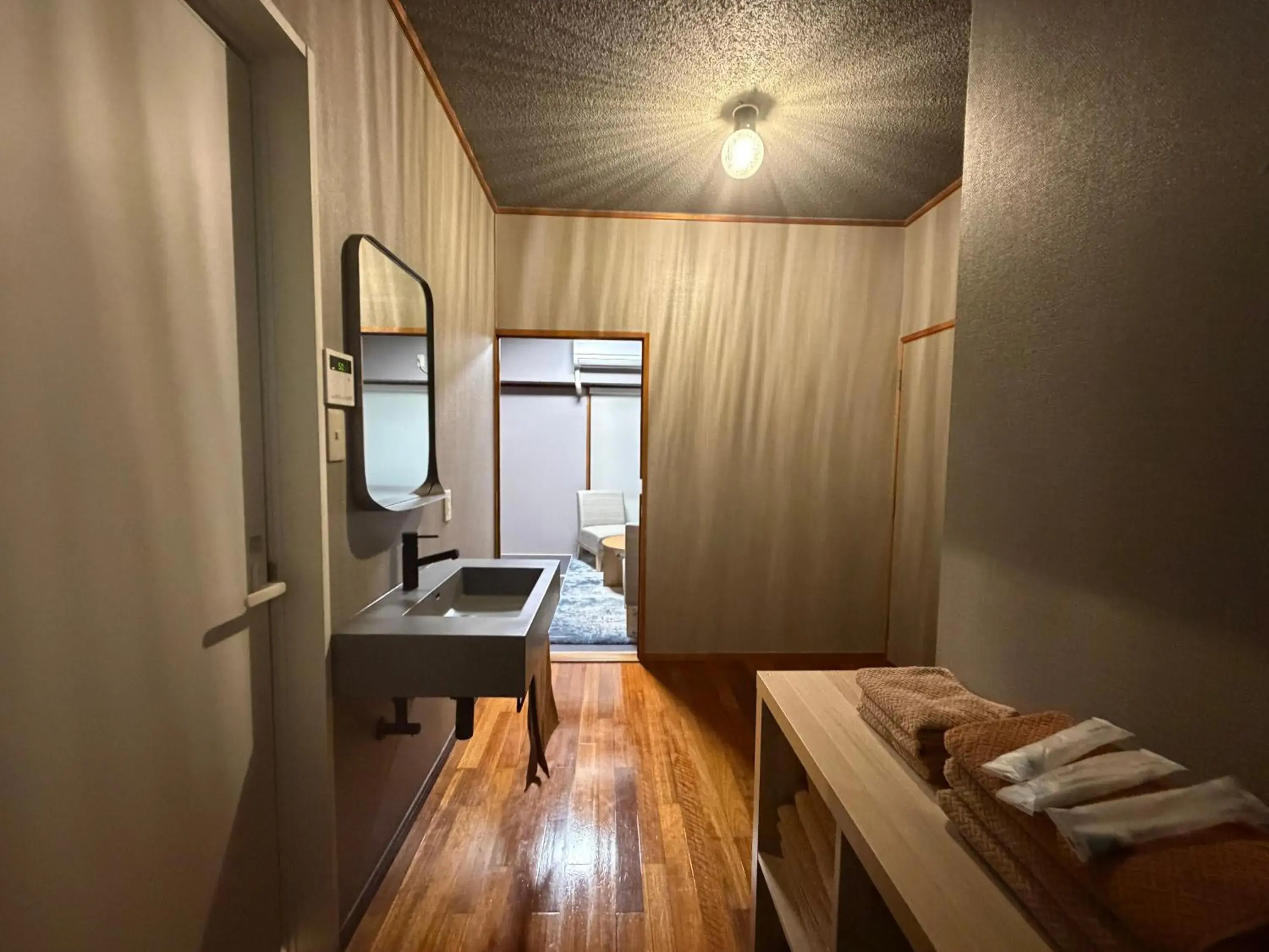 Bed in Kokusai Towns Inn Bed in Kokusai Towns Inn