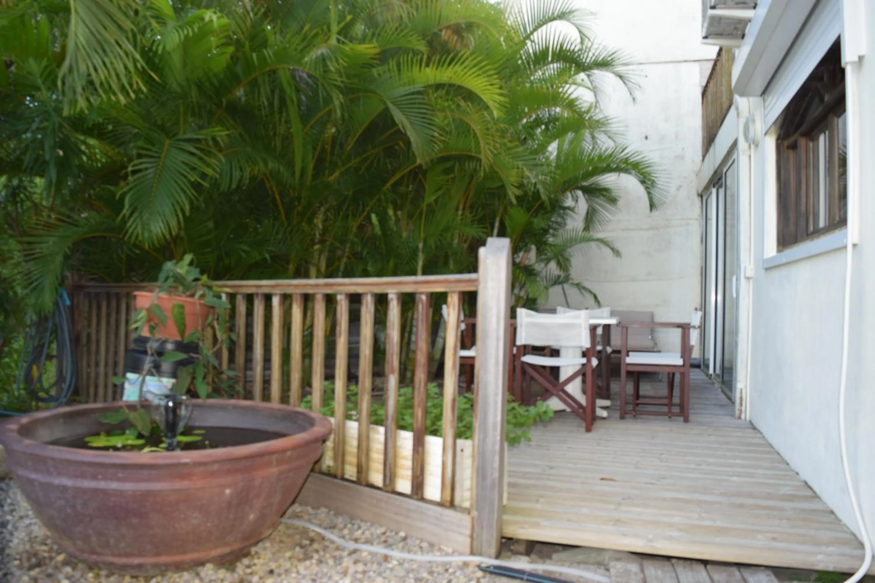 Balcony/Terrace in Chez Karine & Harold