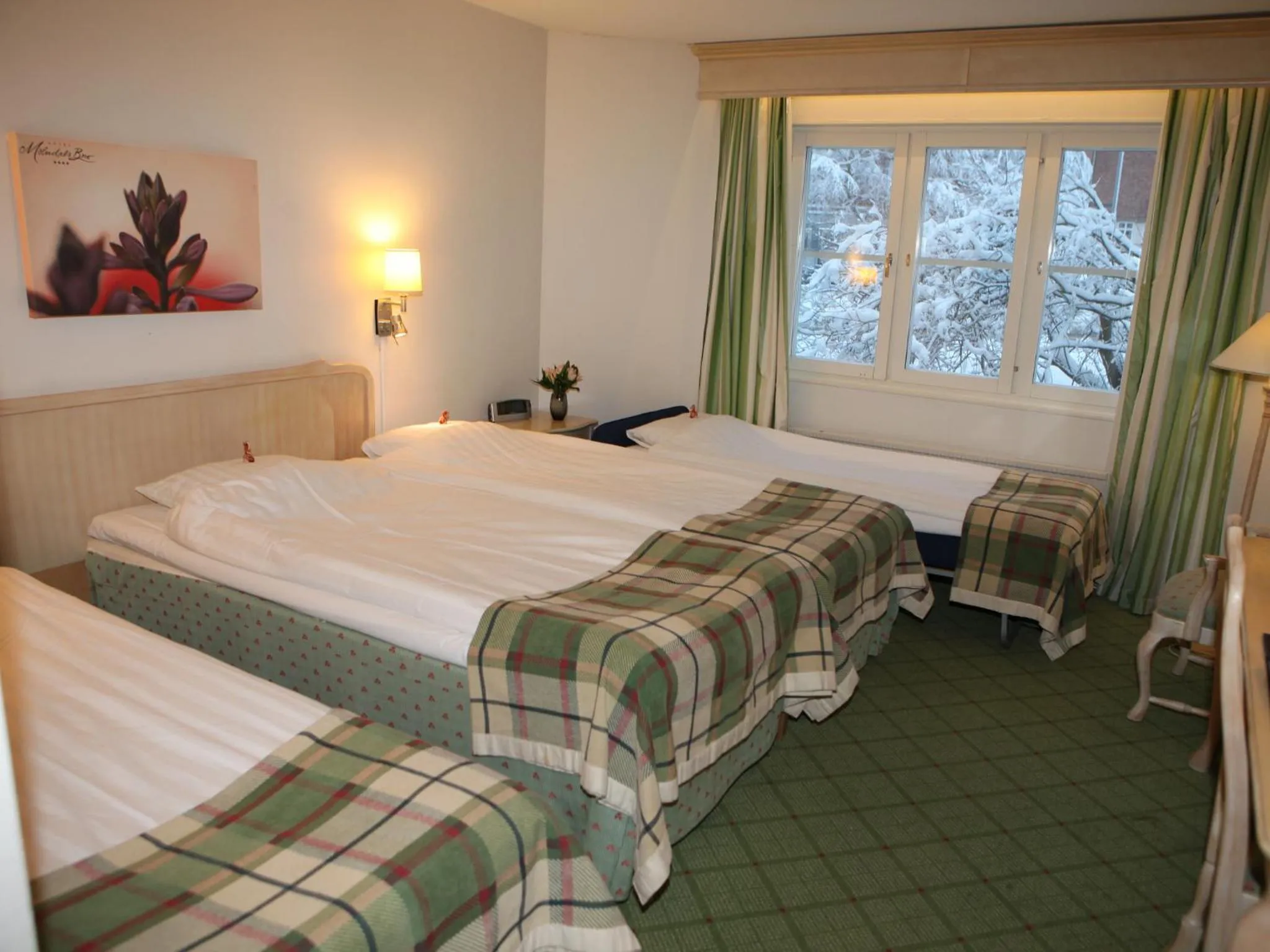 Photo of the whole room, Bed in Hotel Mölndals Bro