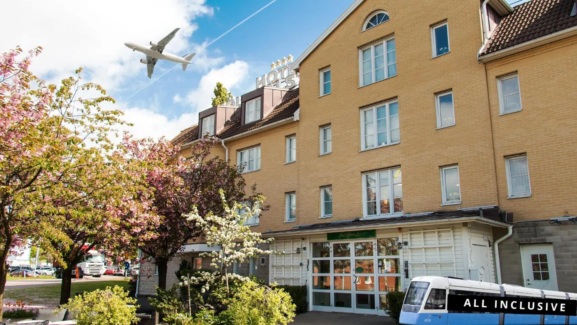 Property building in Hotel Mölndals Bro