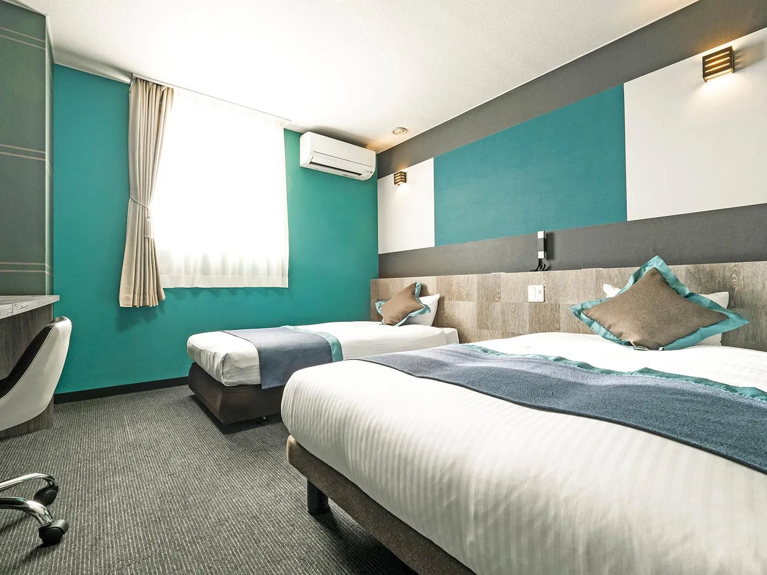 Bed in Hotel Areaone Tokai