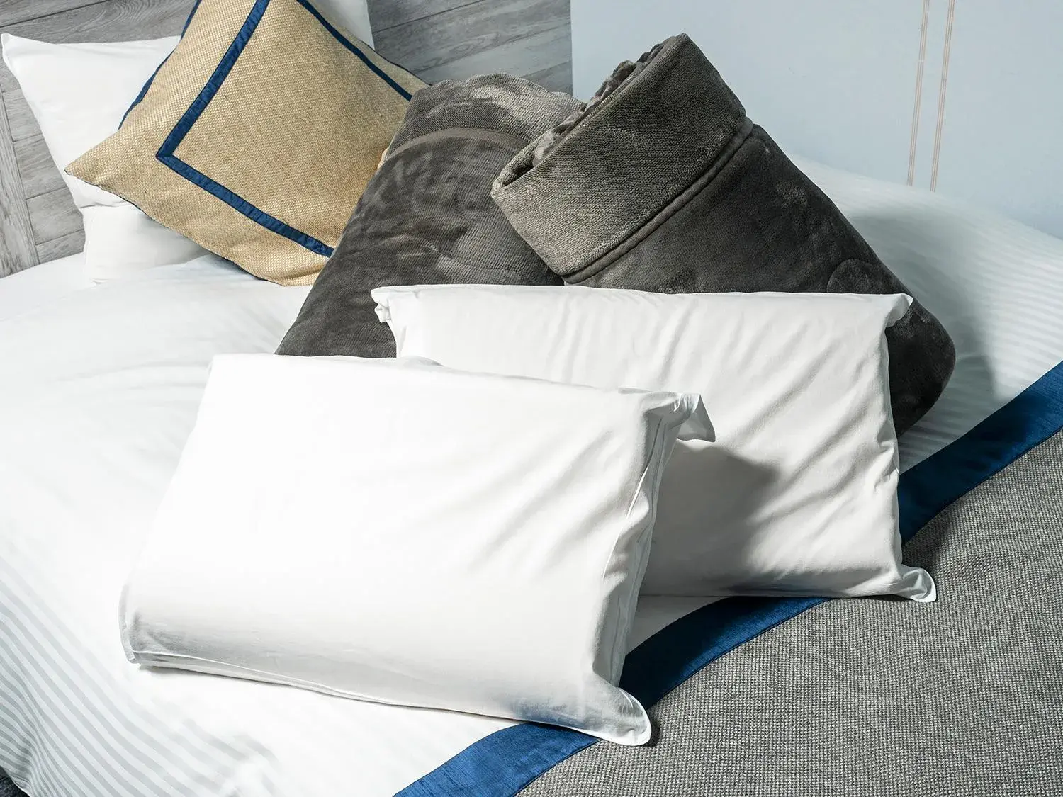 Bed in Hotel Areaone Tokai Bed in Hotel Areaone Tokai