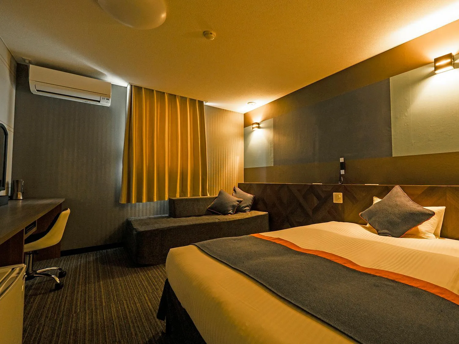 Bed in Hotel Areaone Tokai