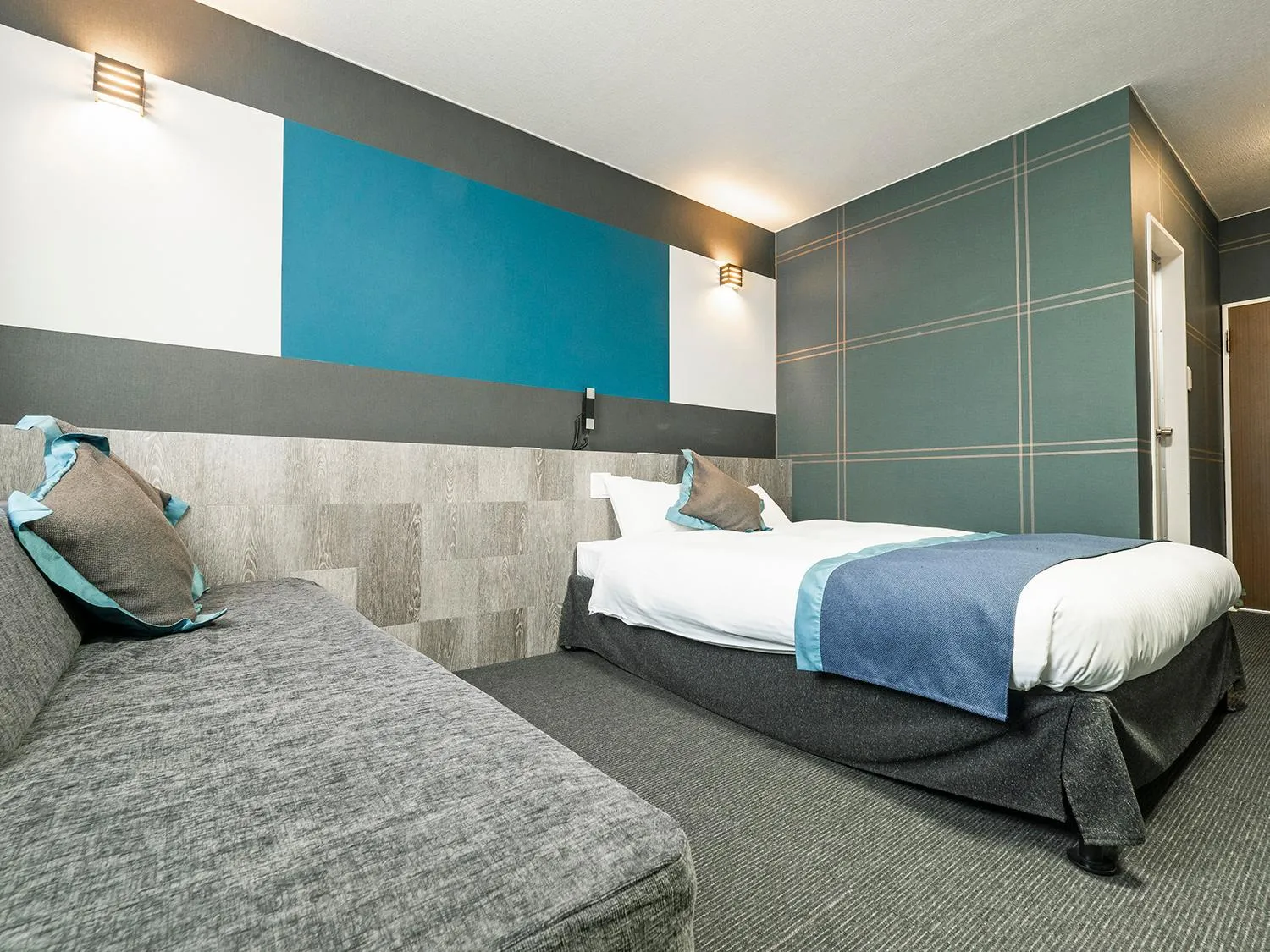 Bed in Hotel Areaone Tokai