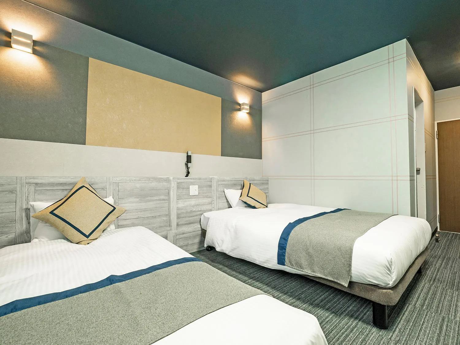 Bed in Hotel Areaone Tokai