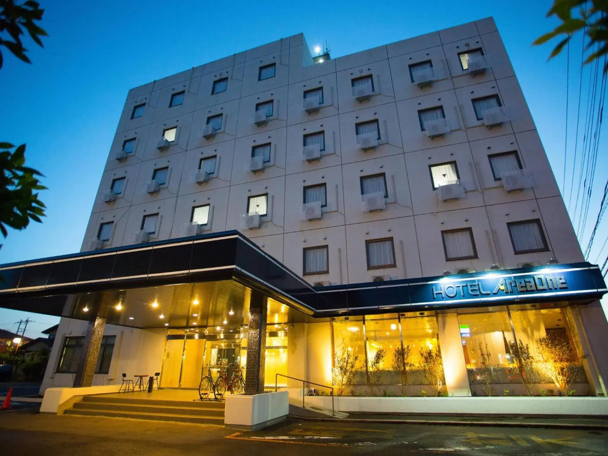Property building in Hotel Areaone Tokai Property building in Hotel Areaone Tokai