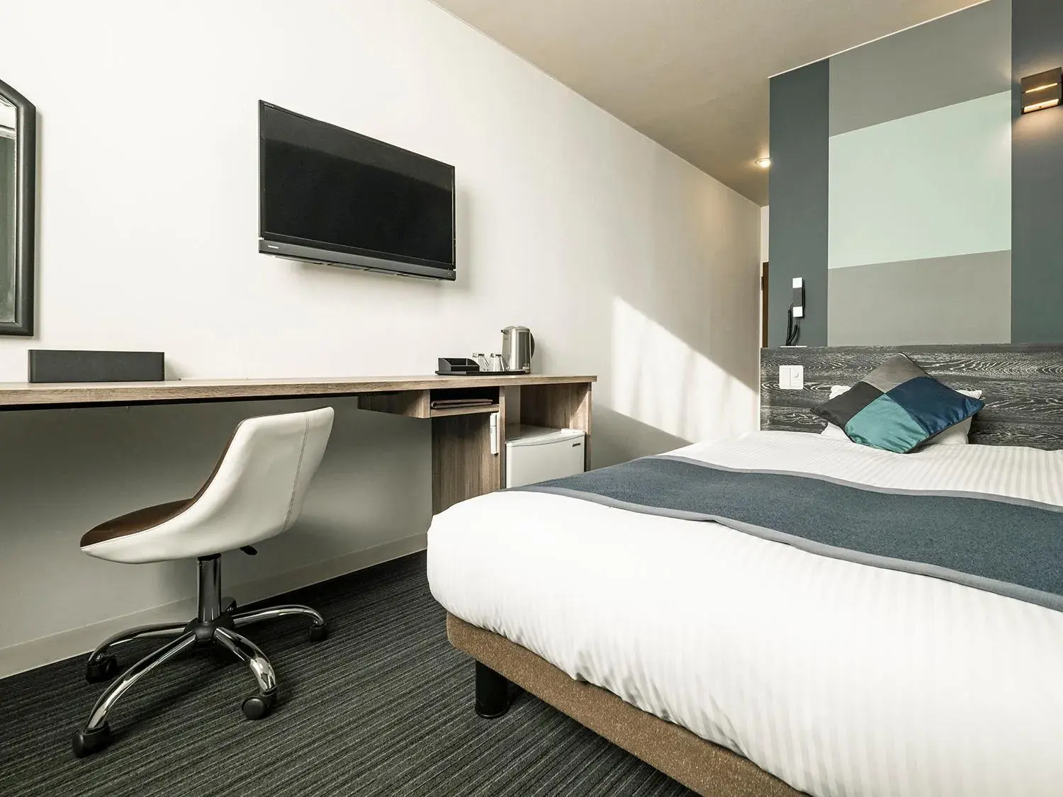 Bed in Hotel Areaone Tokai Bed in Hotel Areaone Tokai