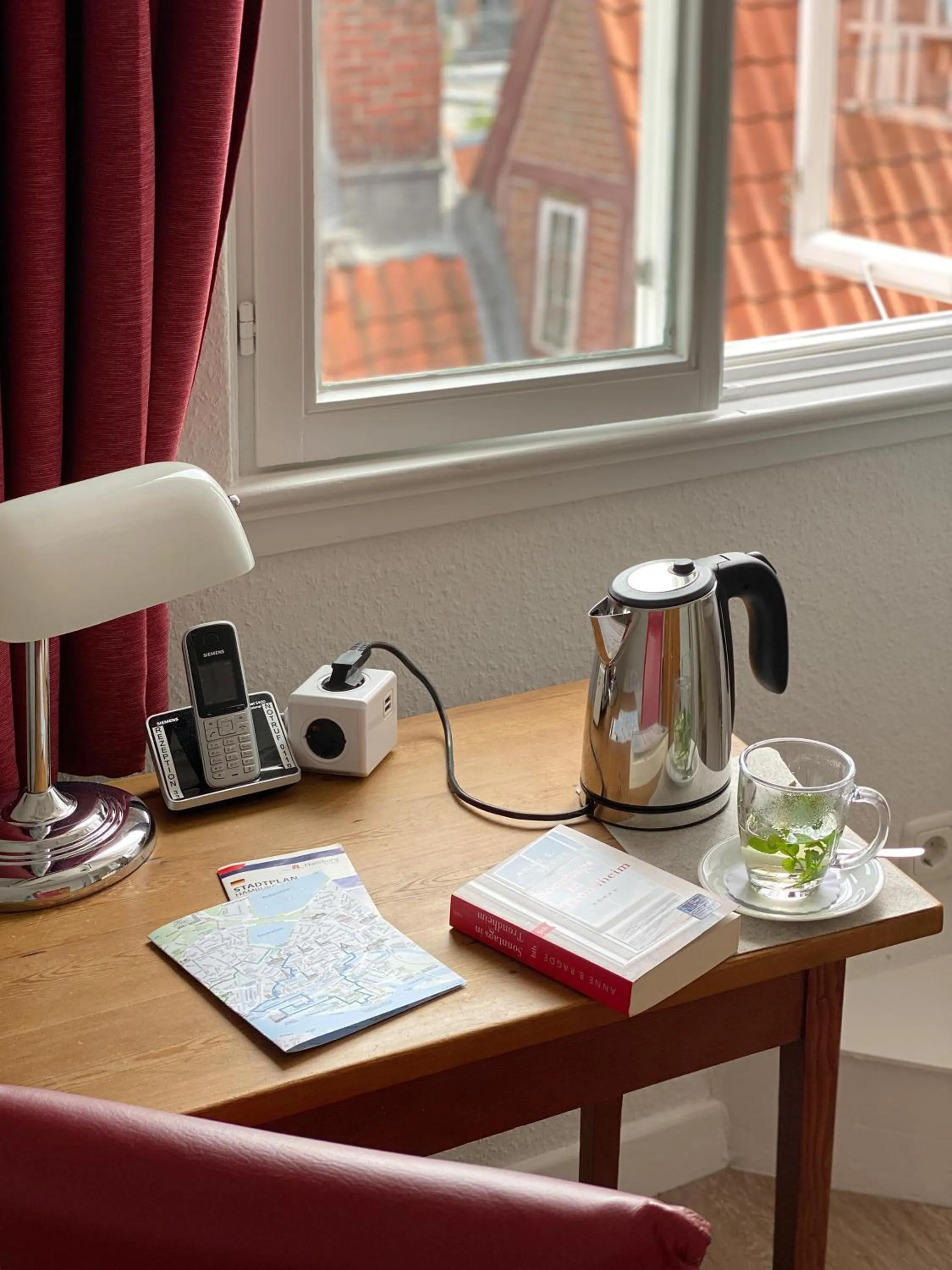 Decorative detail in Frauenhotel Hanseatin - Women Only