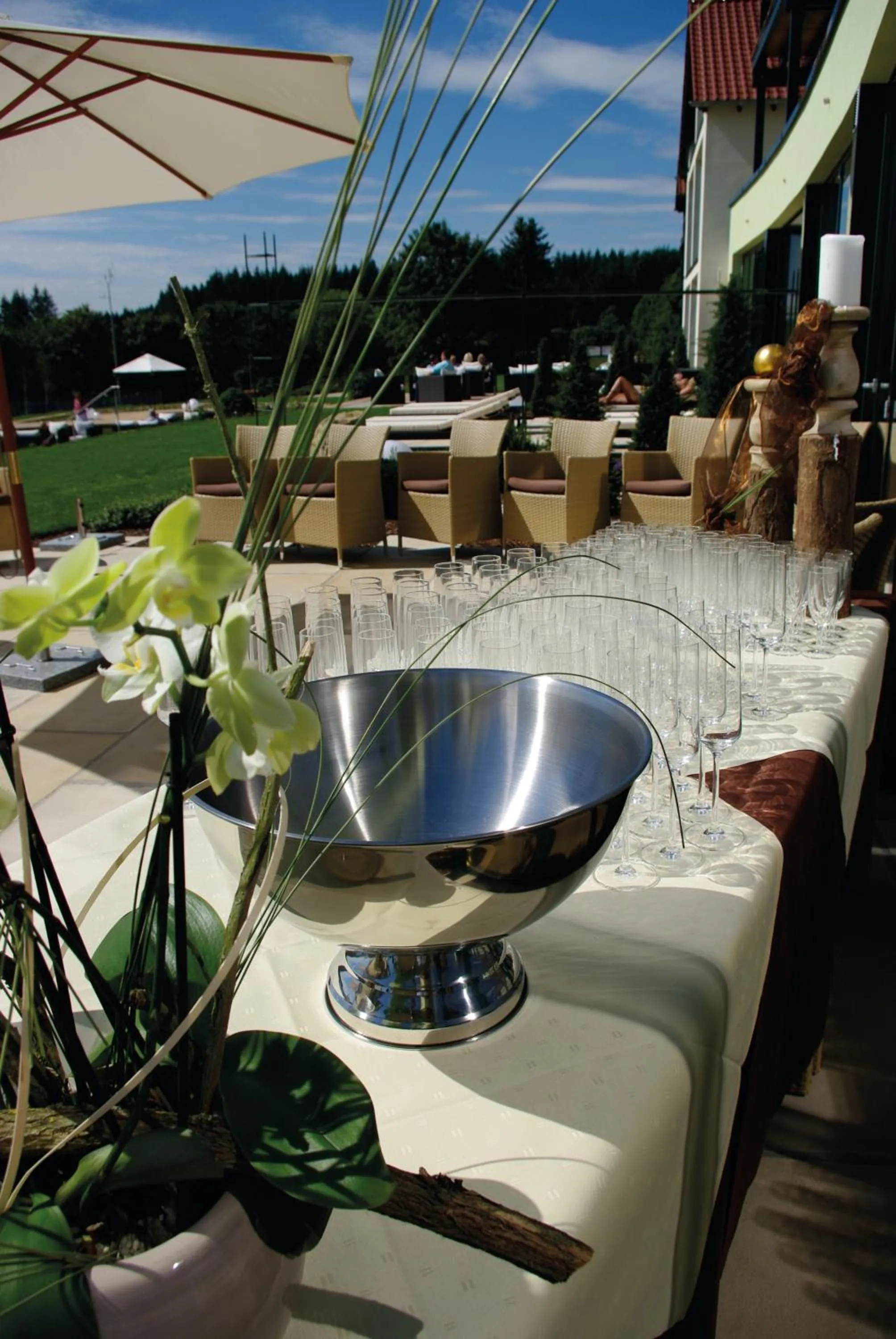 Balcony/Terrace in Hochwälder Wohlfühlhotel