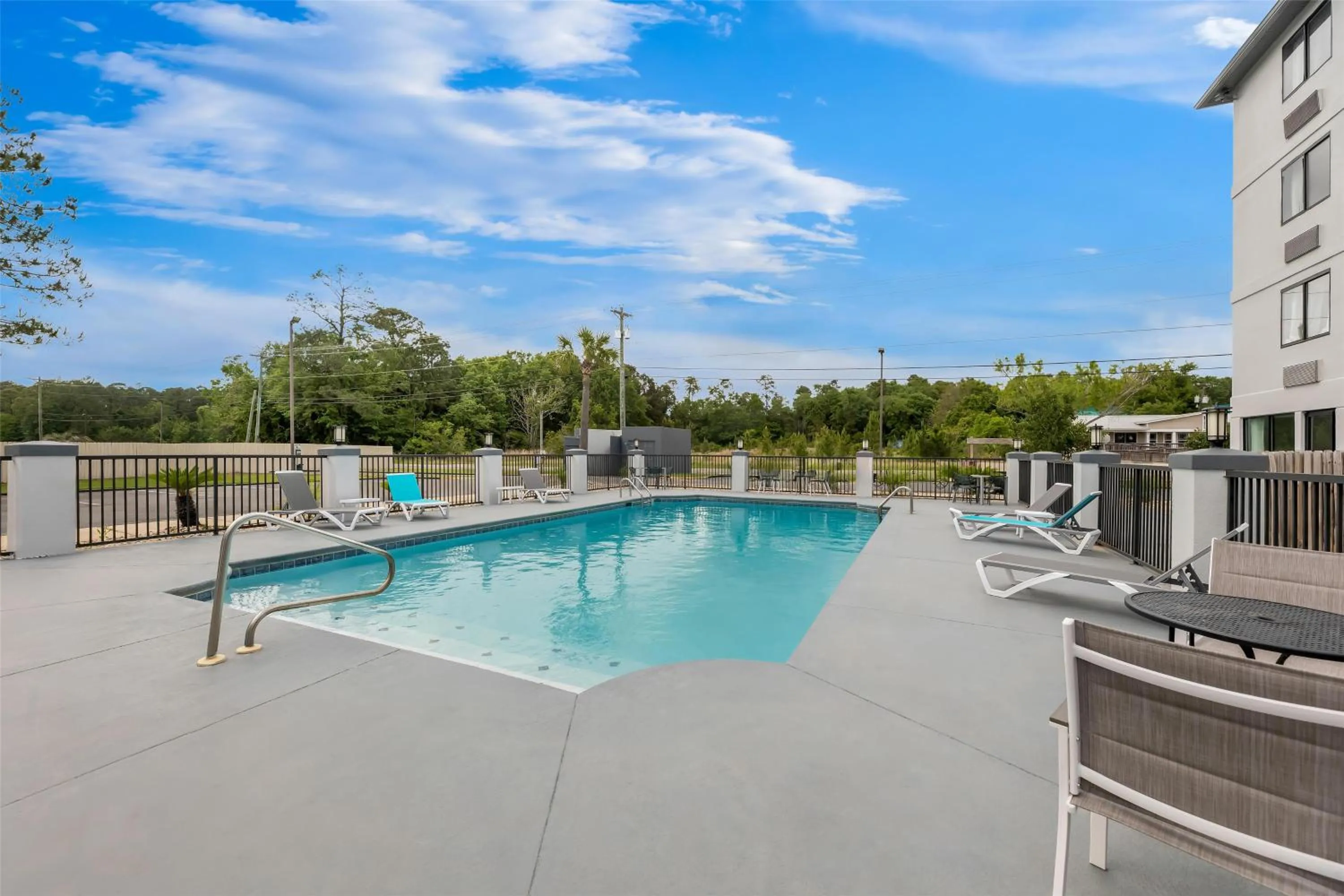 Pool view in Spark By Hilton Biloxi Ocean Springs
