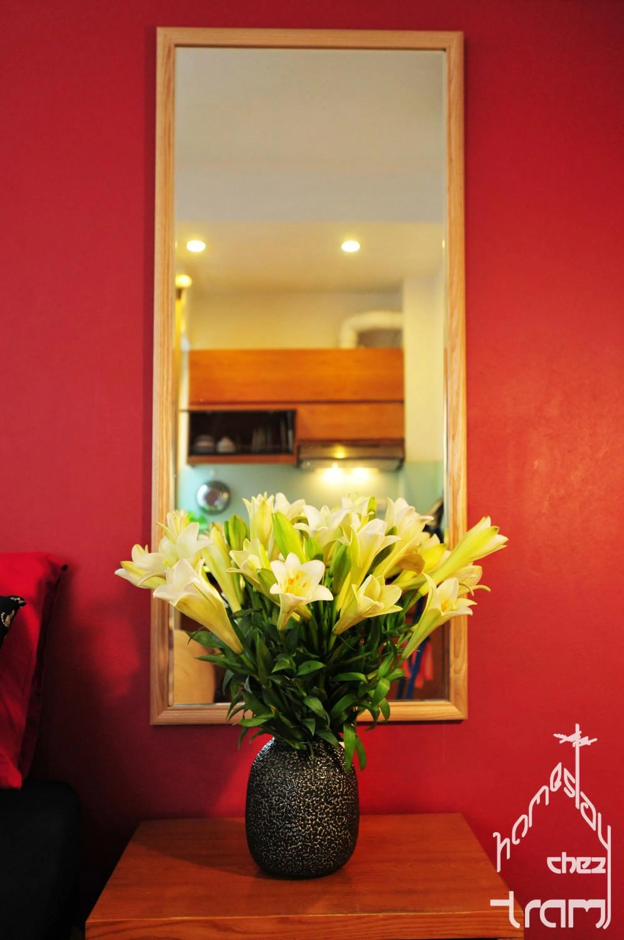 Decorative detail in Chez Tram Homestay