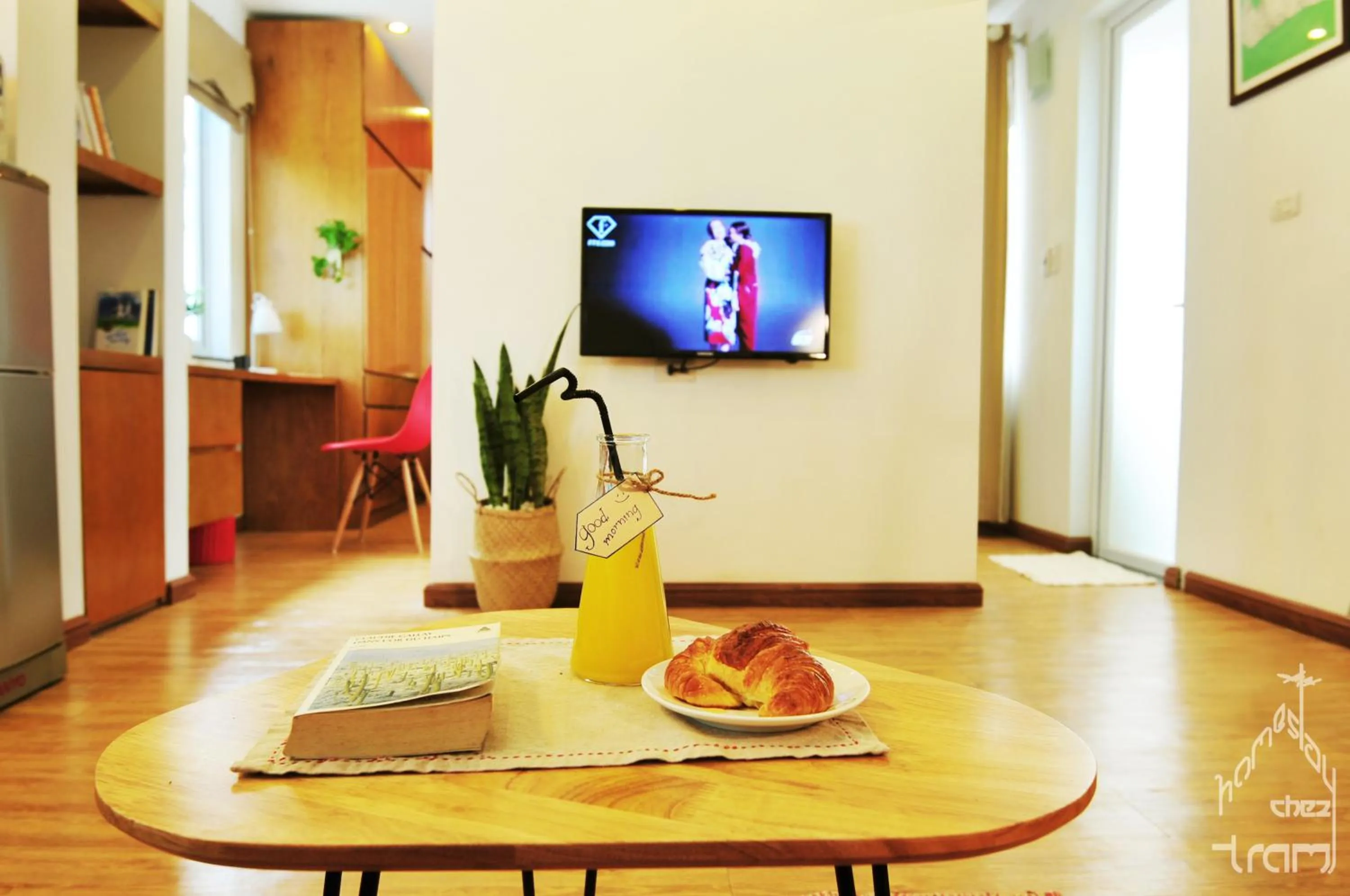 Living room in Chez Tram Homestay