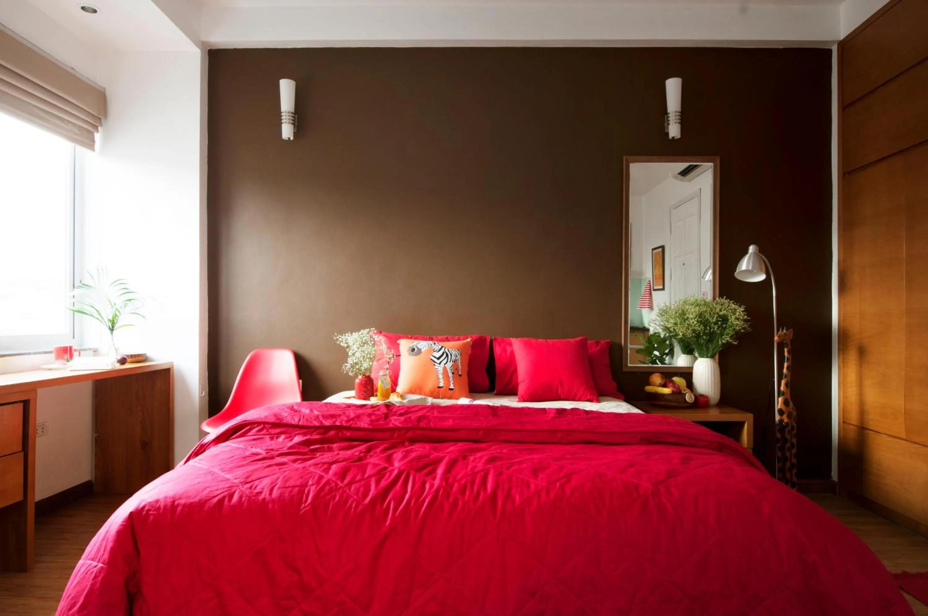 Photo of the whole room, Bed in Chez Tram Homestay