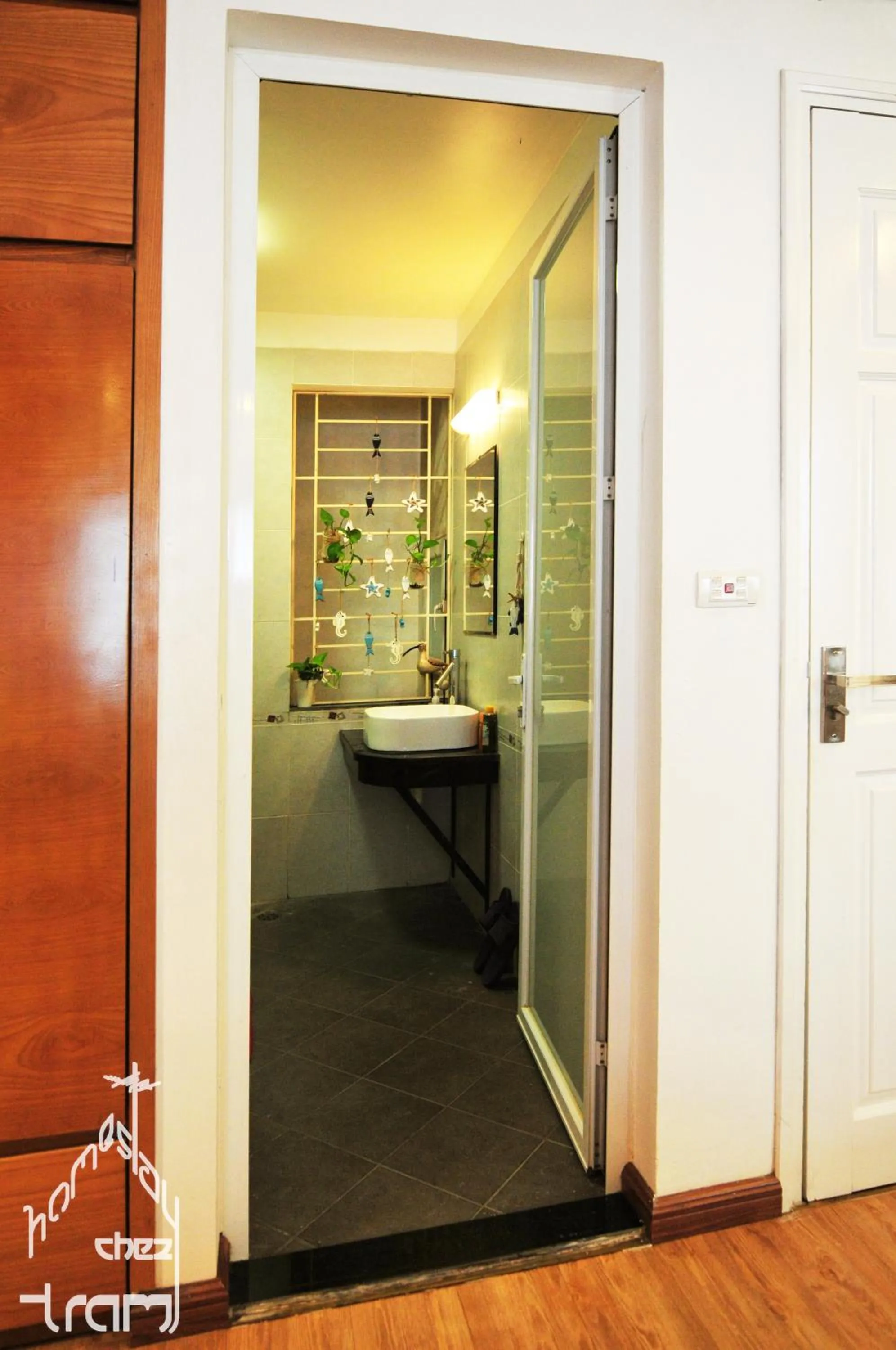 Bathroom in Chez Tram Homestay