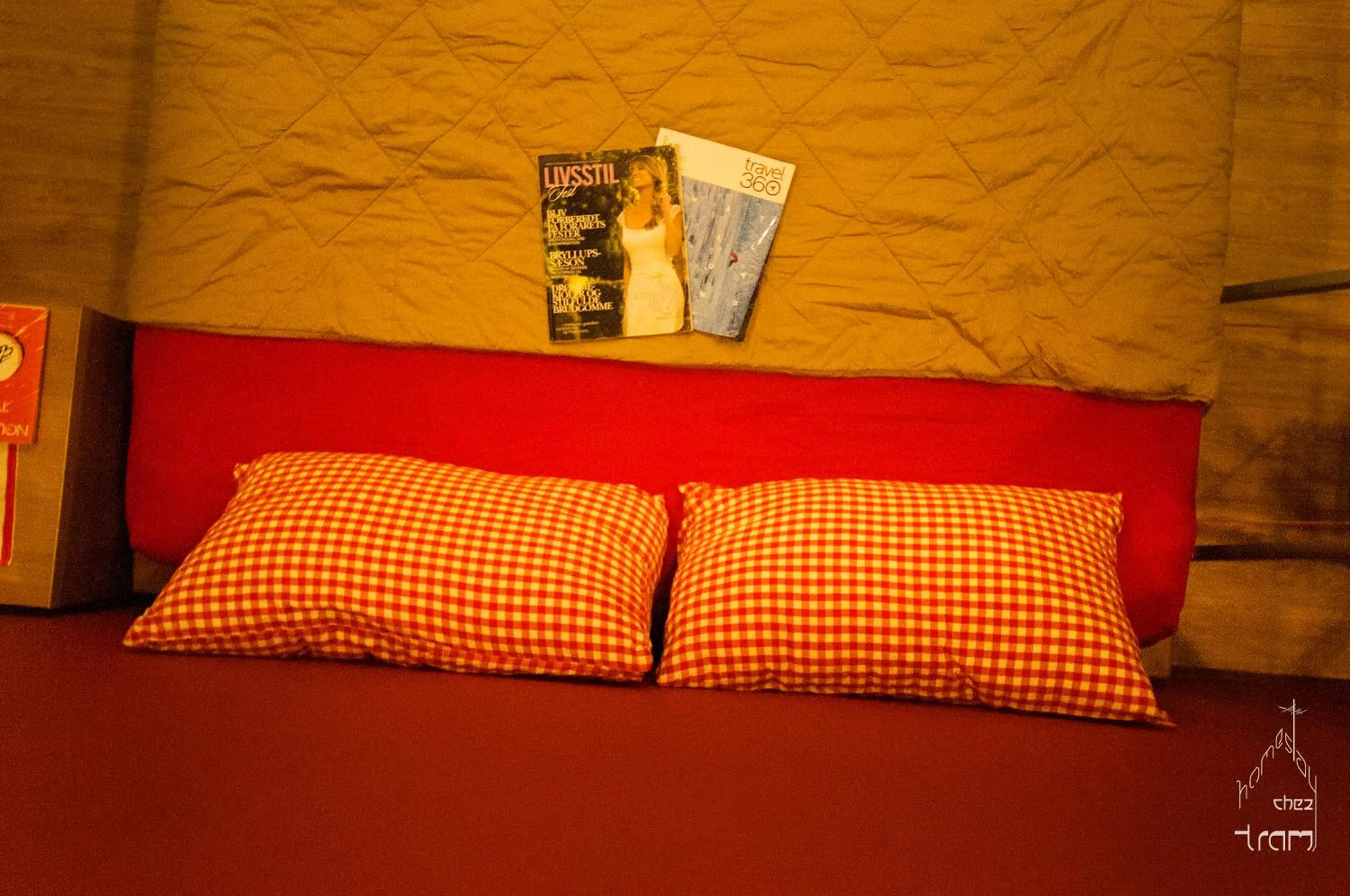 Bed in Chez Tram Homestay