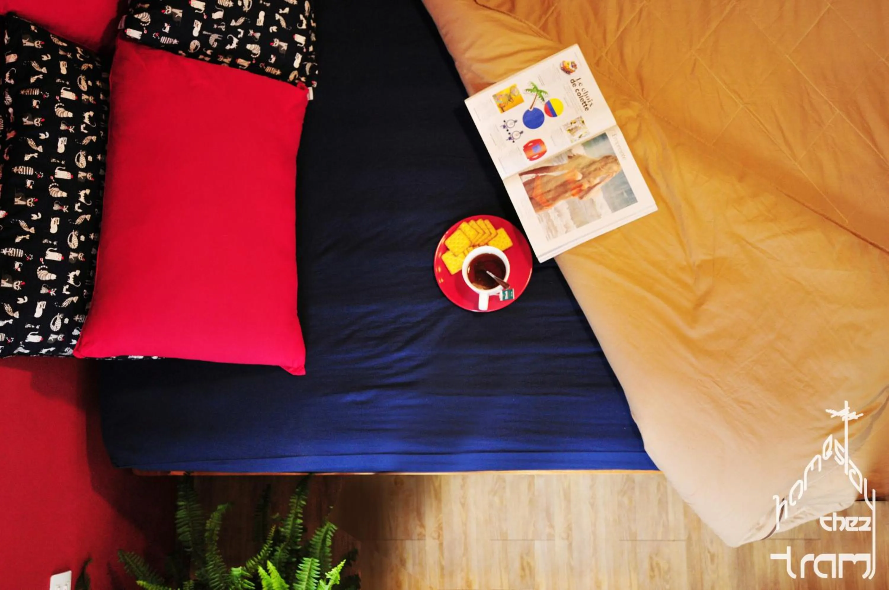 Photo of the whole room, Bed in Chez Tram Homestay