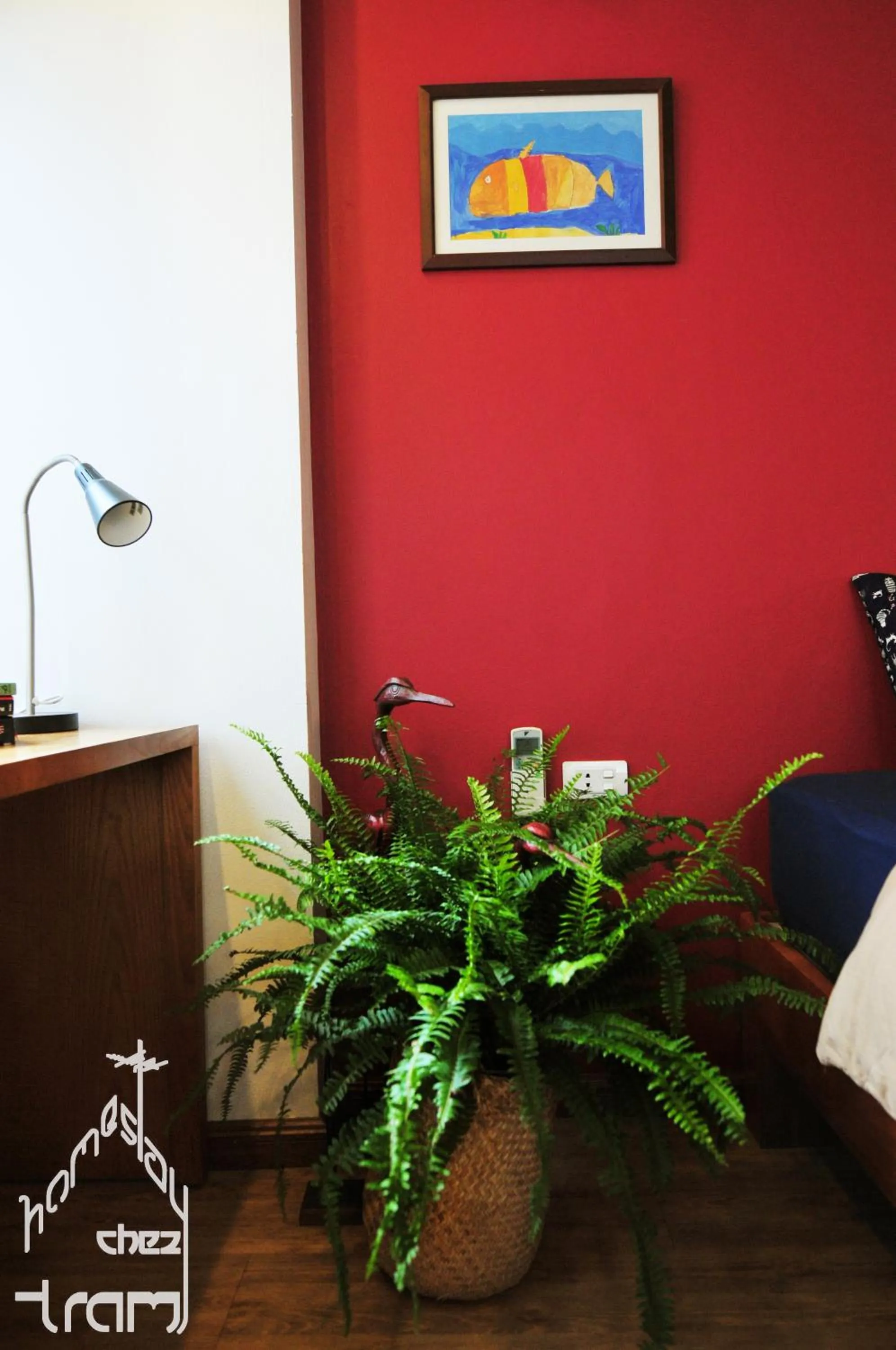 Decorative detail in Chez Tram Homestay