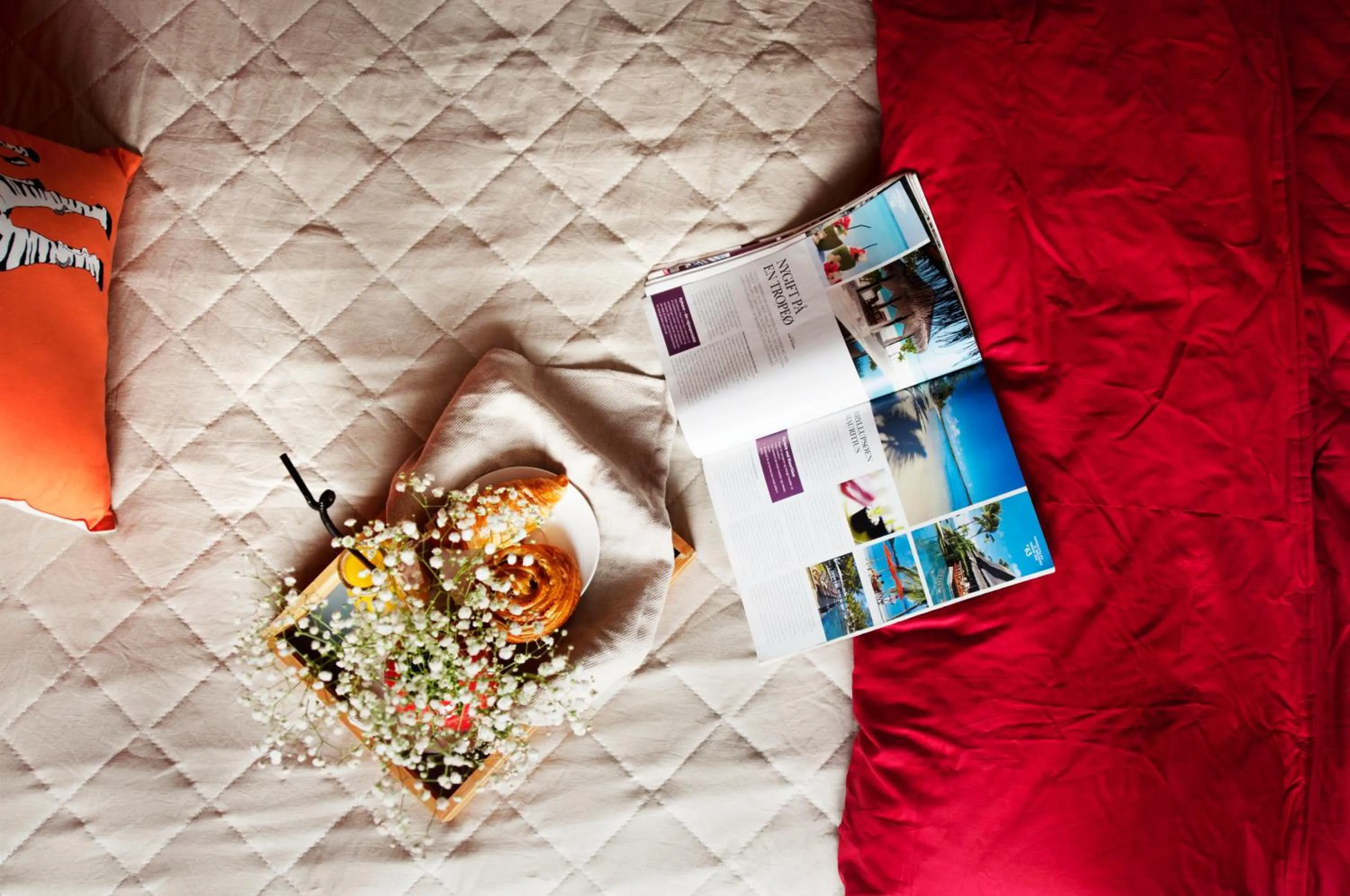 Bed in Chez Tram Homestay