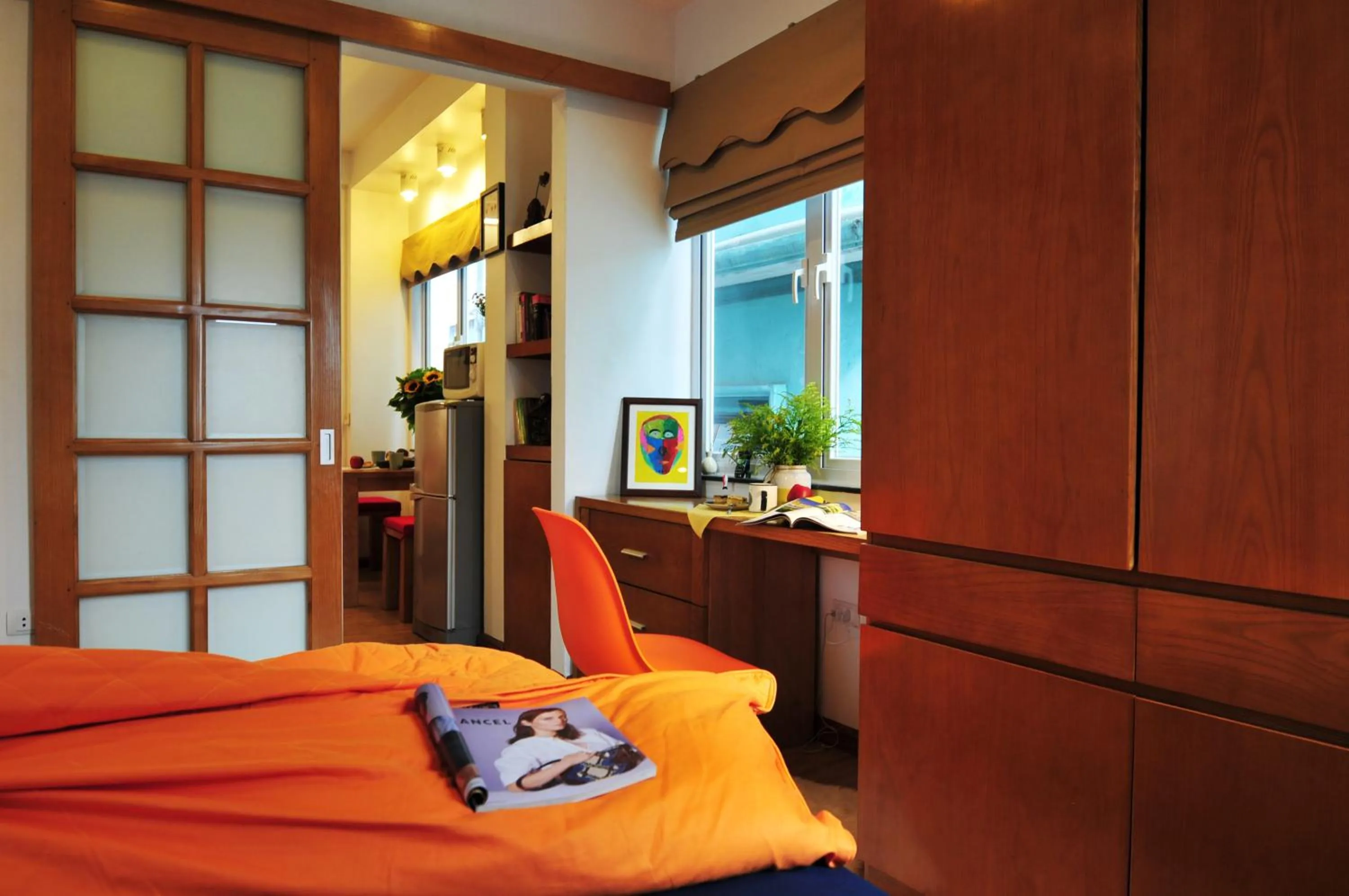 Bedroom, Bed in Chez Tram Homestay