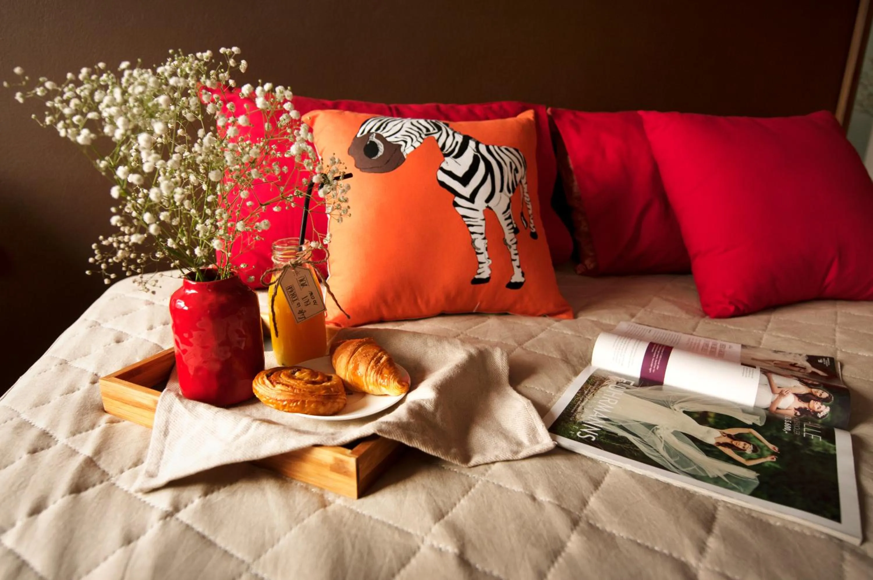 Decorative detail in Chez Tram Homestay