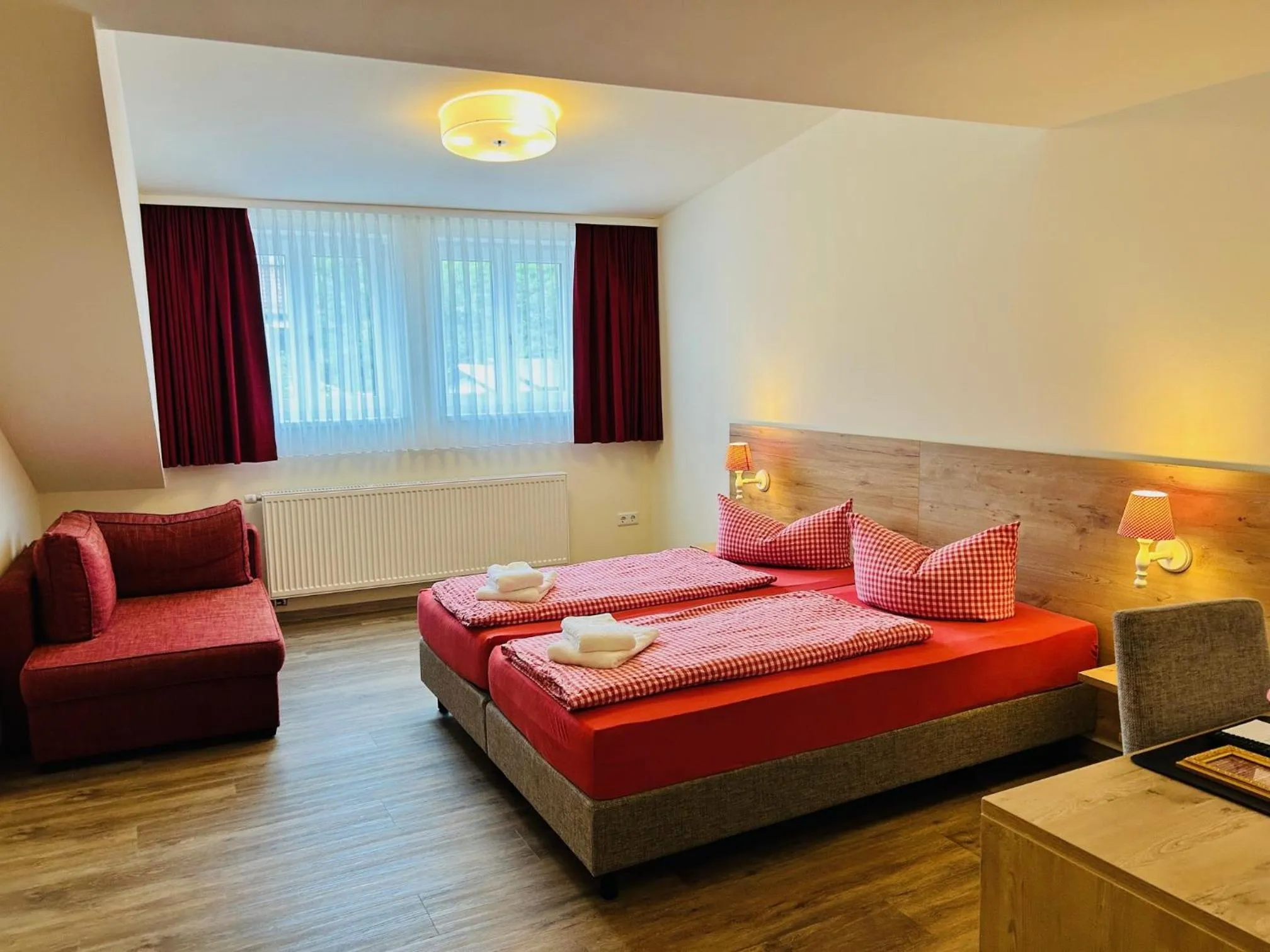 Bed in Braugasthof Trompete