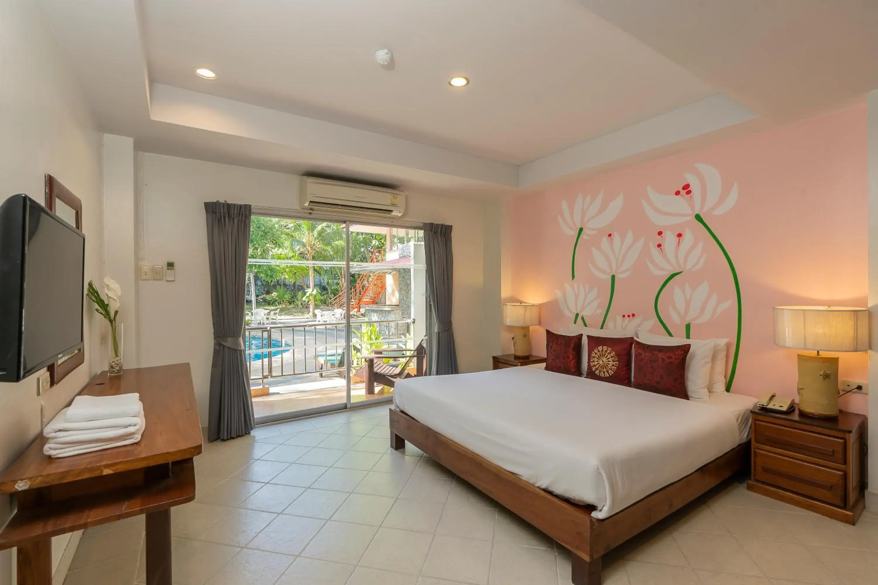 Bed in Bella Villa Pattaya 3rd Road Bed in Bella Villa Pattaya 3rd Road