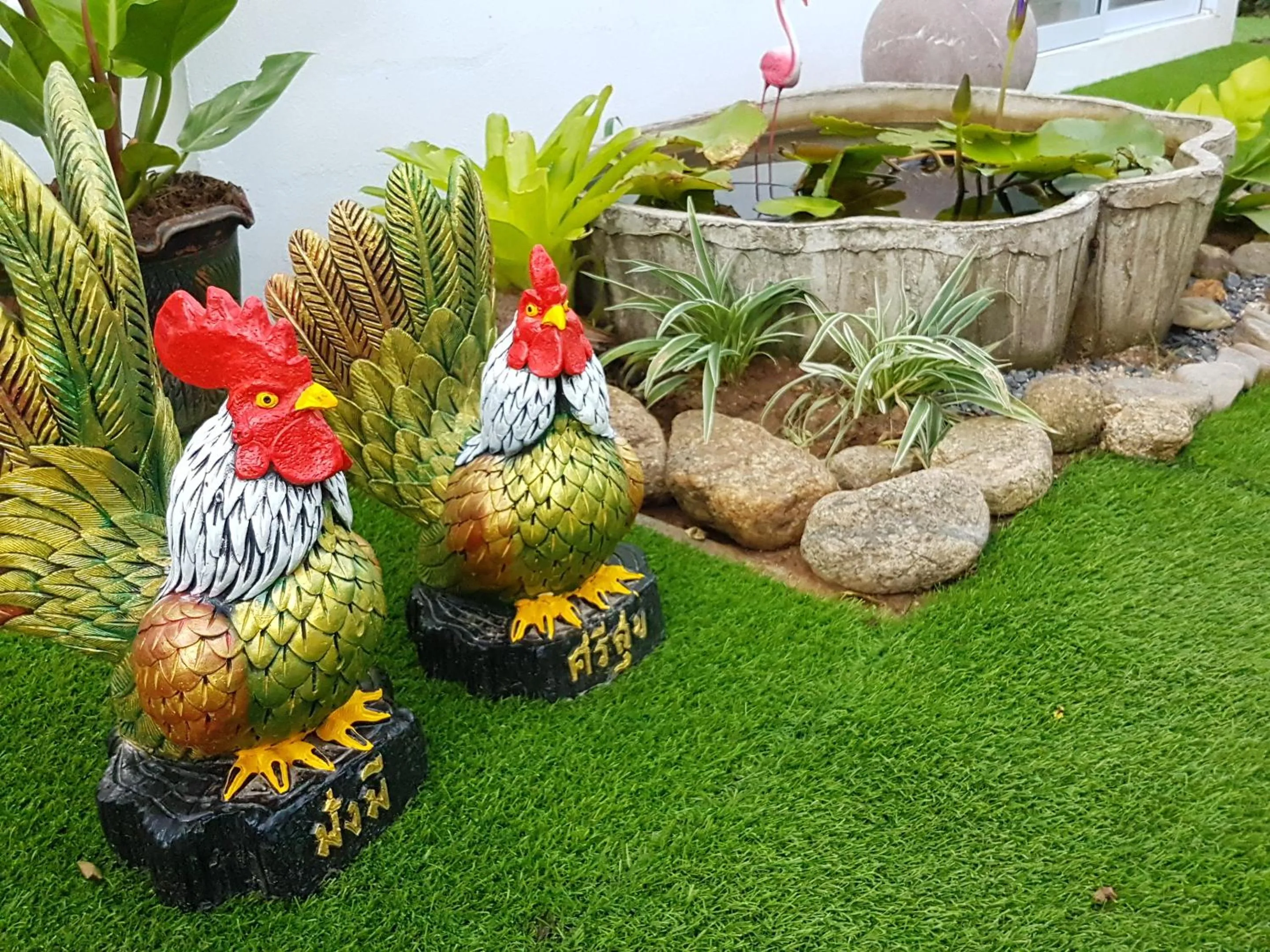 Garden view in Phannarai House