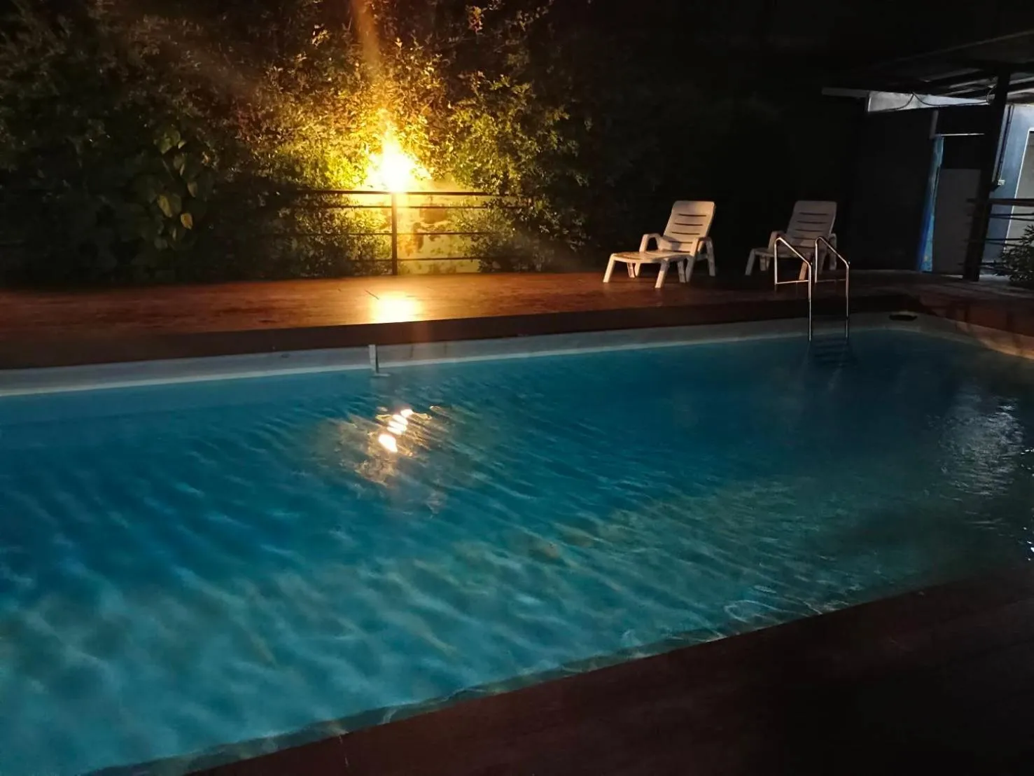 Pool view in Phannarai House