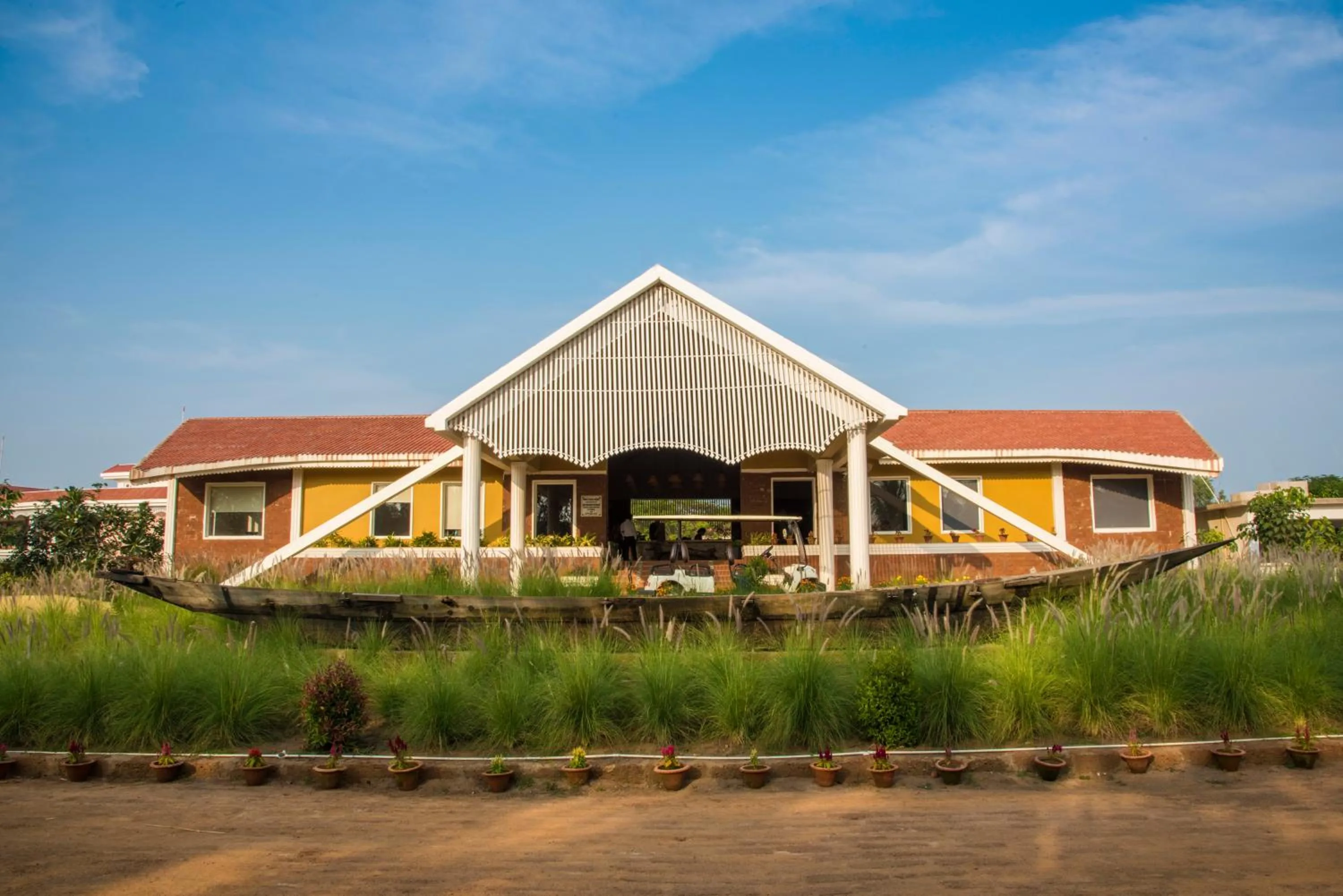 Property building in Swosti Chilika Resort