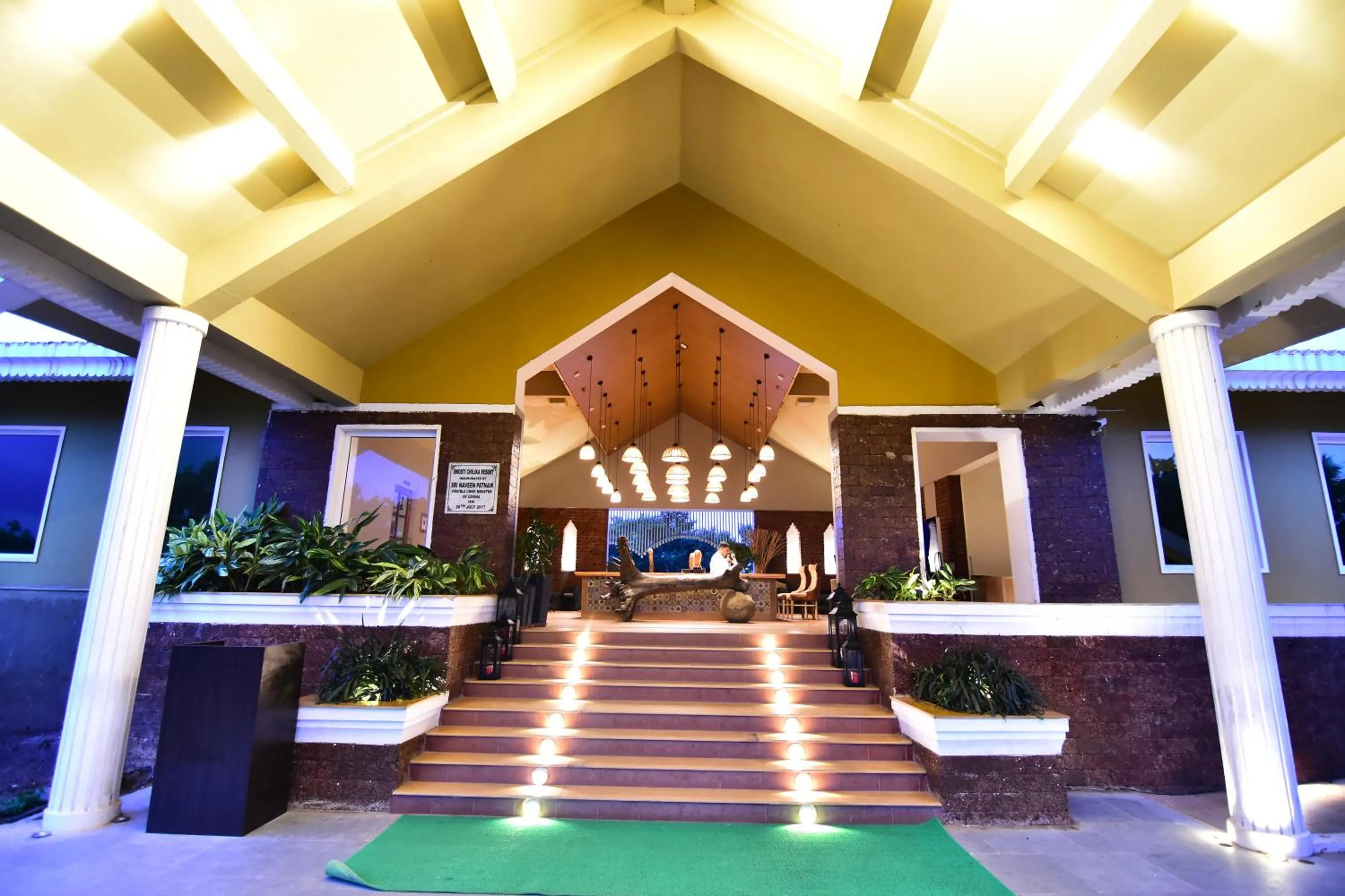 Facade/entrance in Swosti Chilika Resort