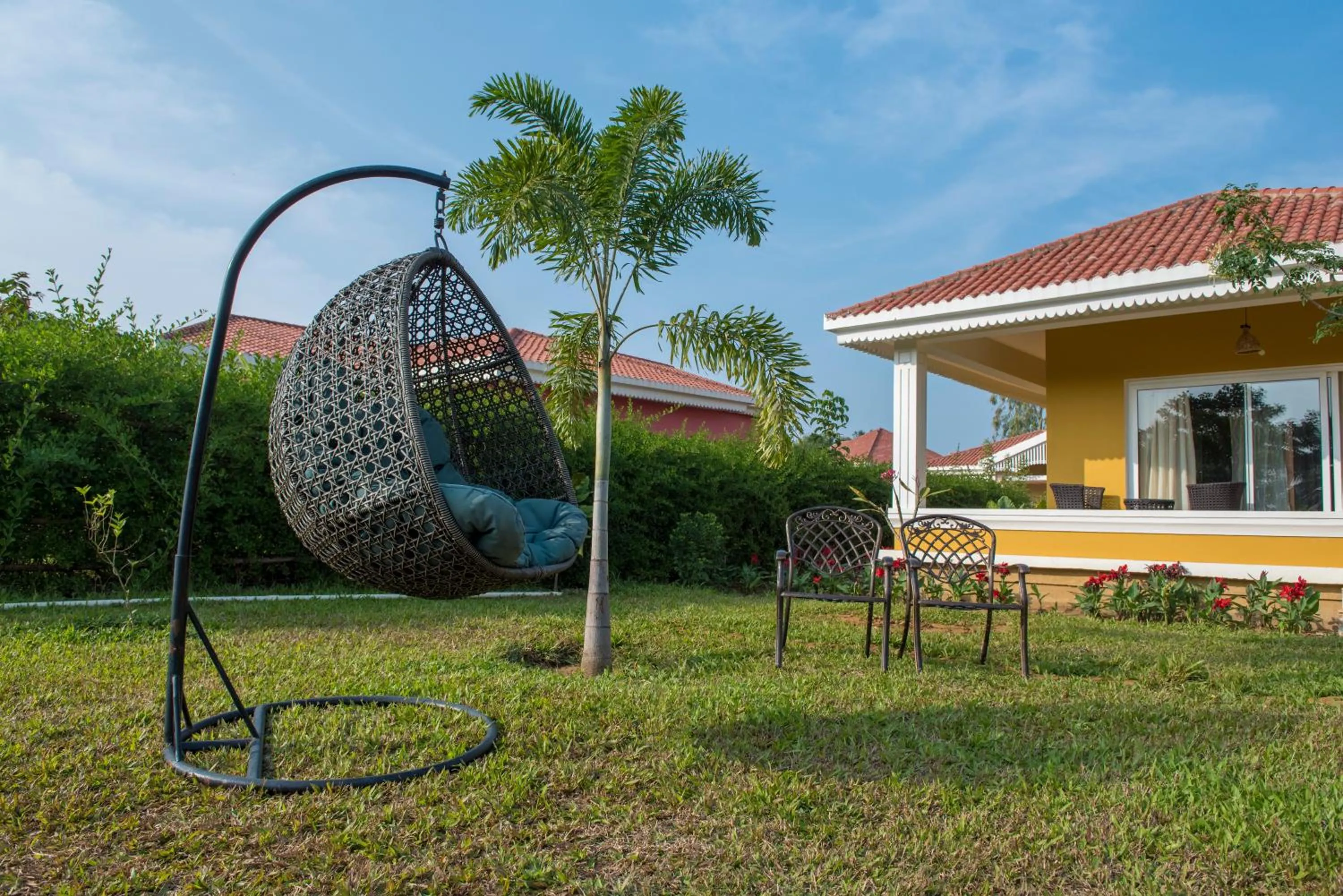 Patio in Swosti Chilika Resort