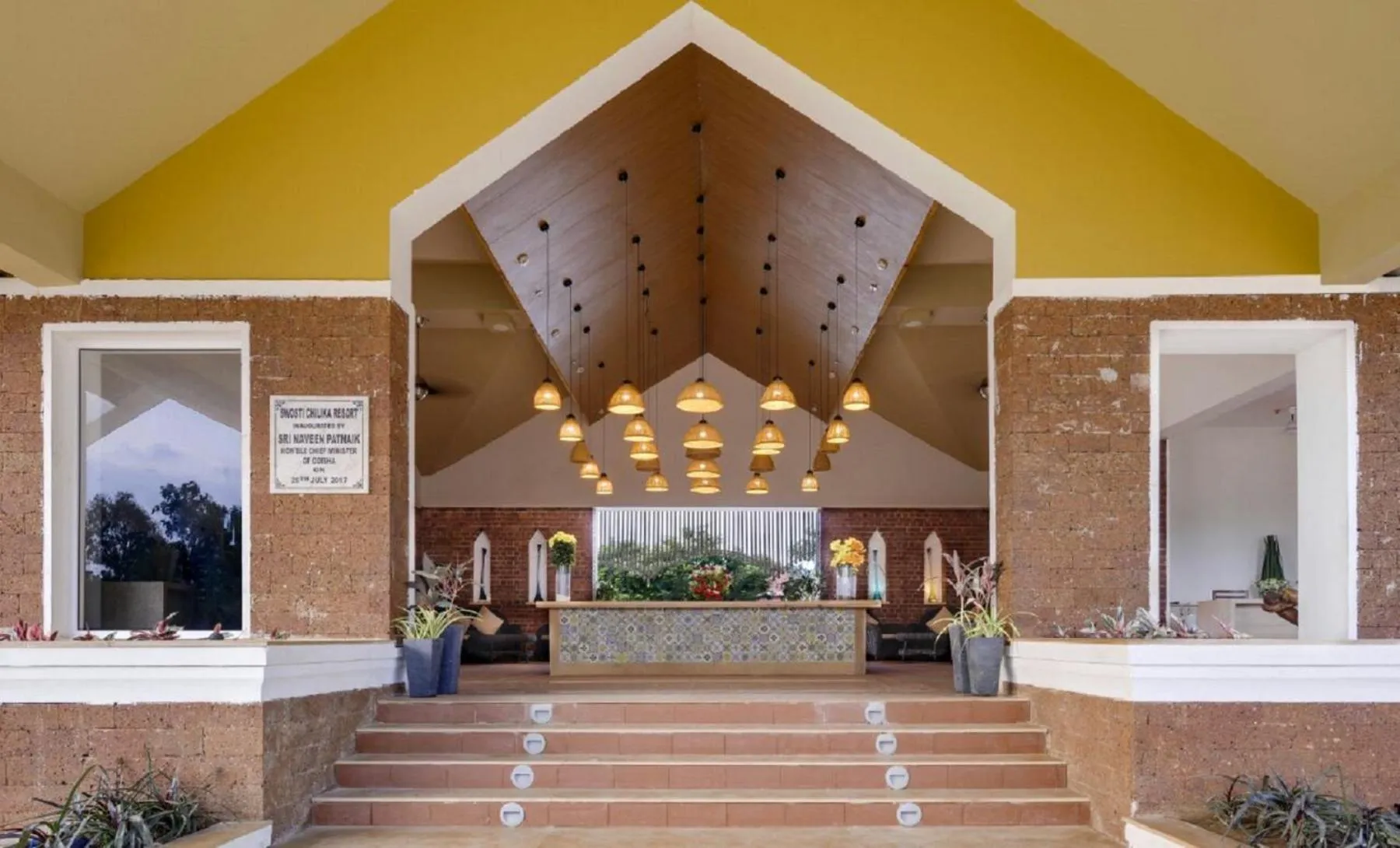 Patio in Swosti Chilika Resort