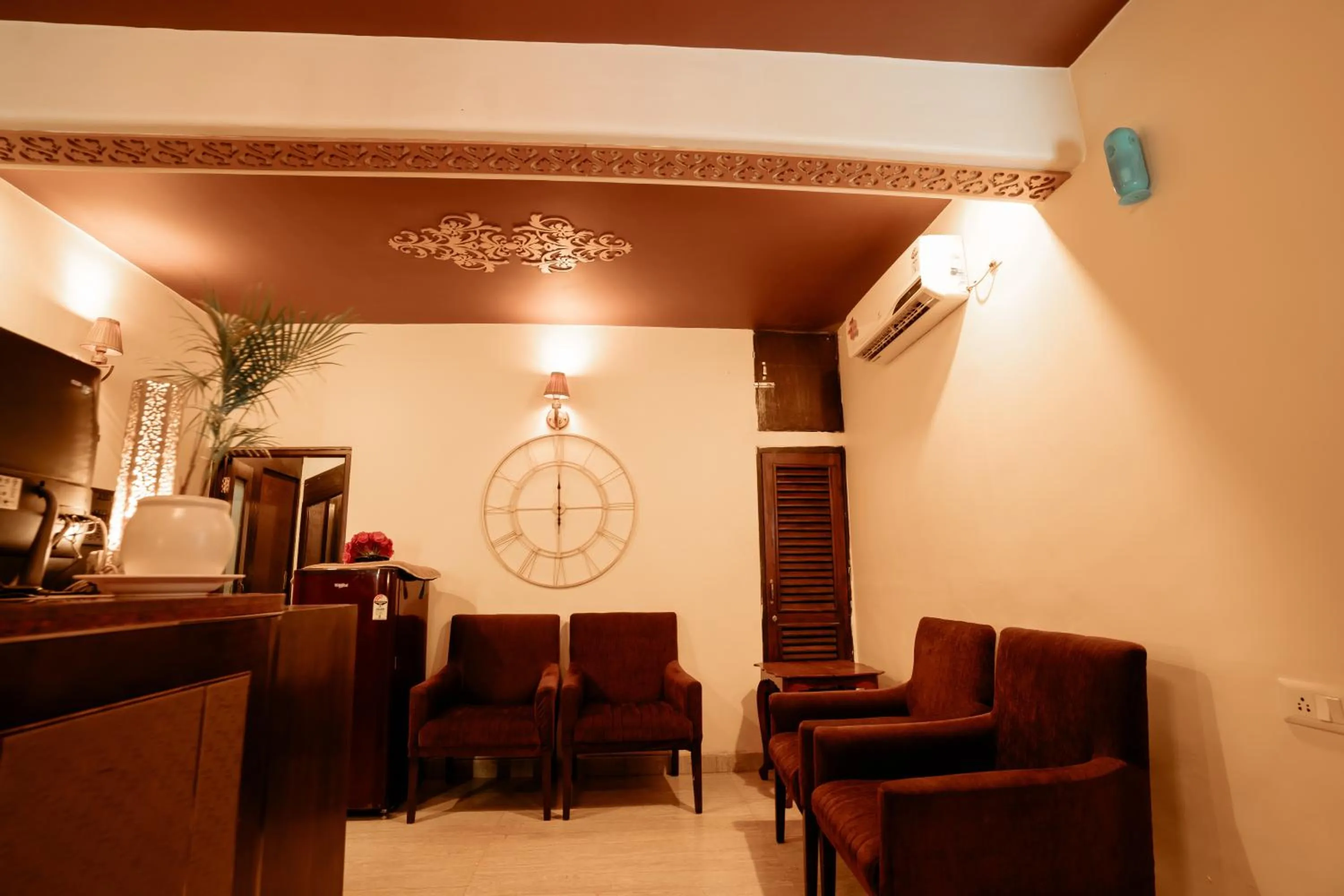 Seating area in Sinon Baga Retreat