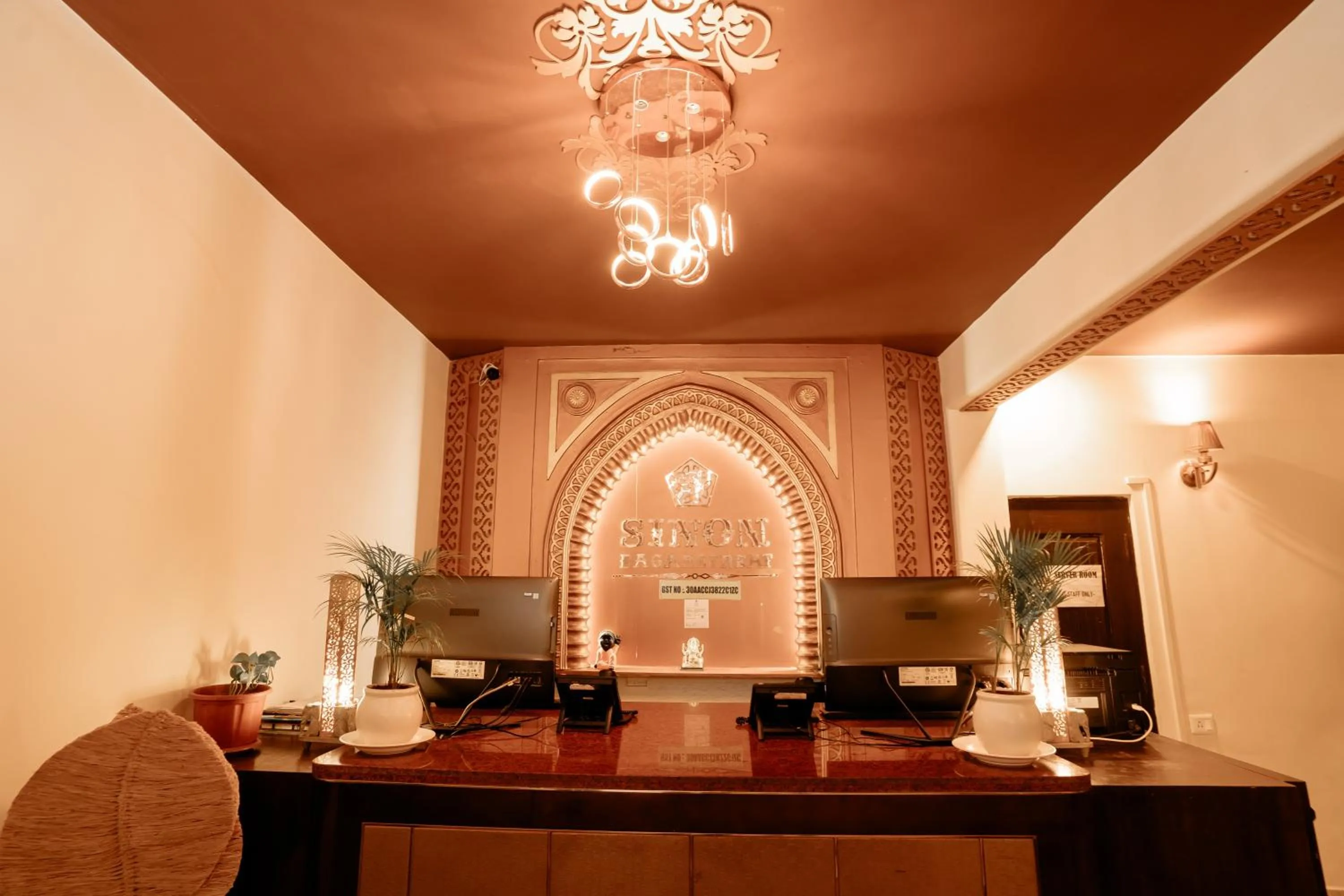 Lobby or reception in Sinon Baga Retreat