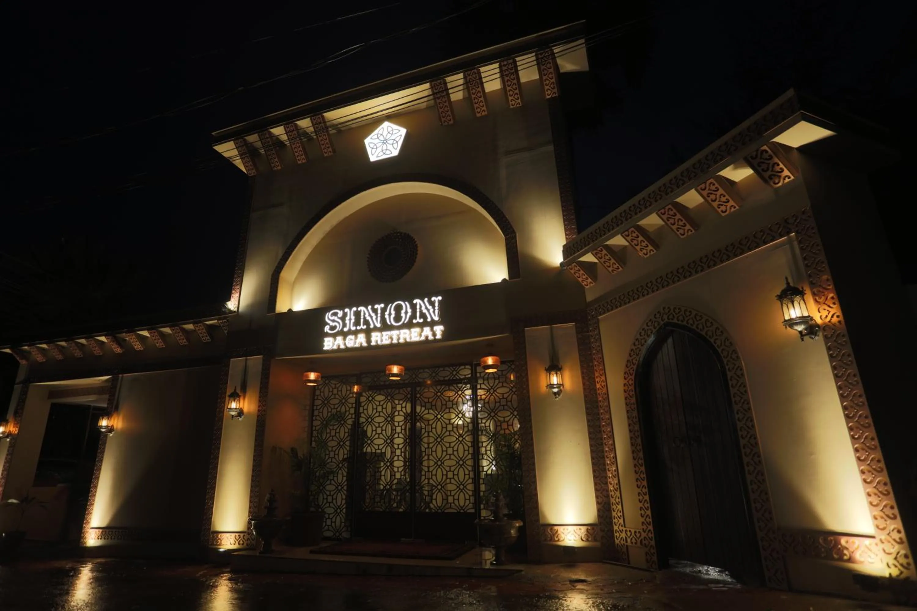 Logo/Certificate/Sign in Sinon Baga Retreat