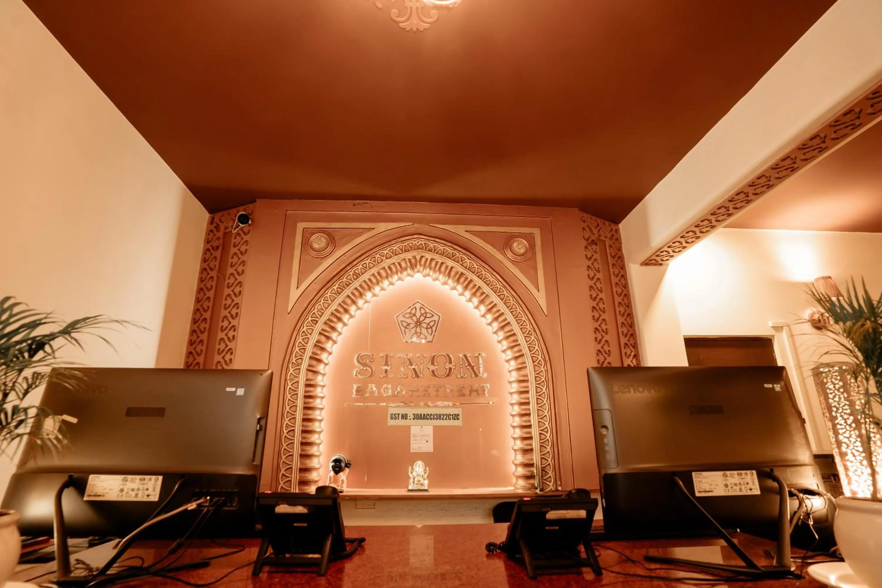 Lobby or reception in Sinon Baga Retreat